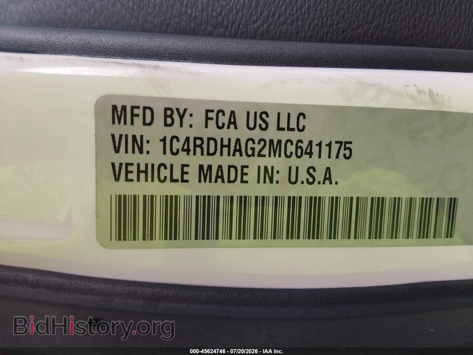 2021 DODGE DURANGO - VIN: 1C4RDHAG2MC641175 - Photo 9