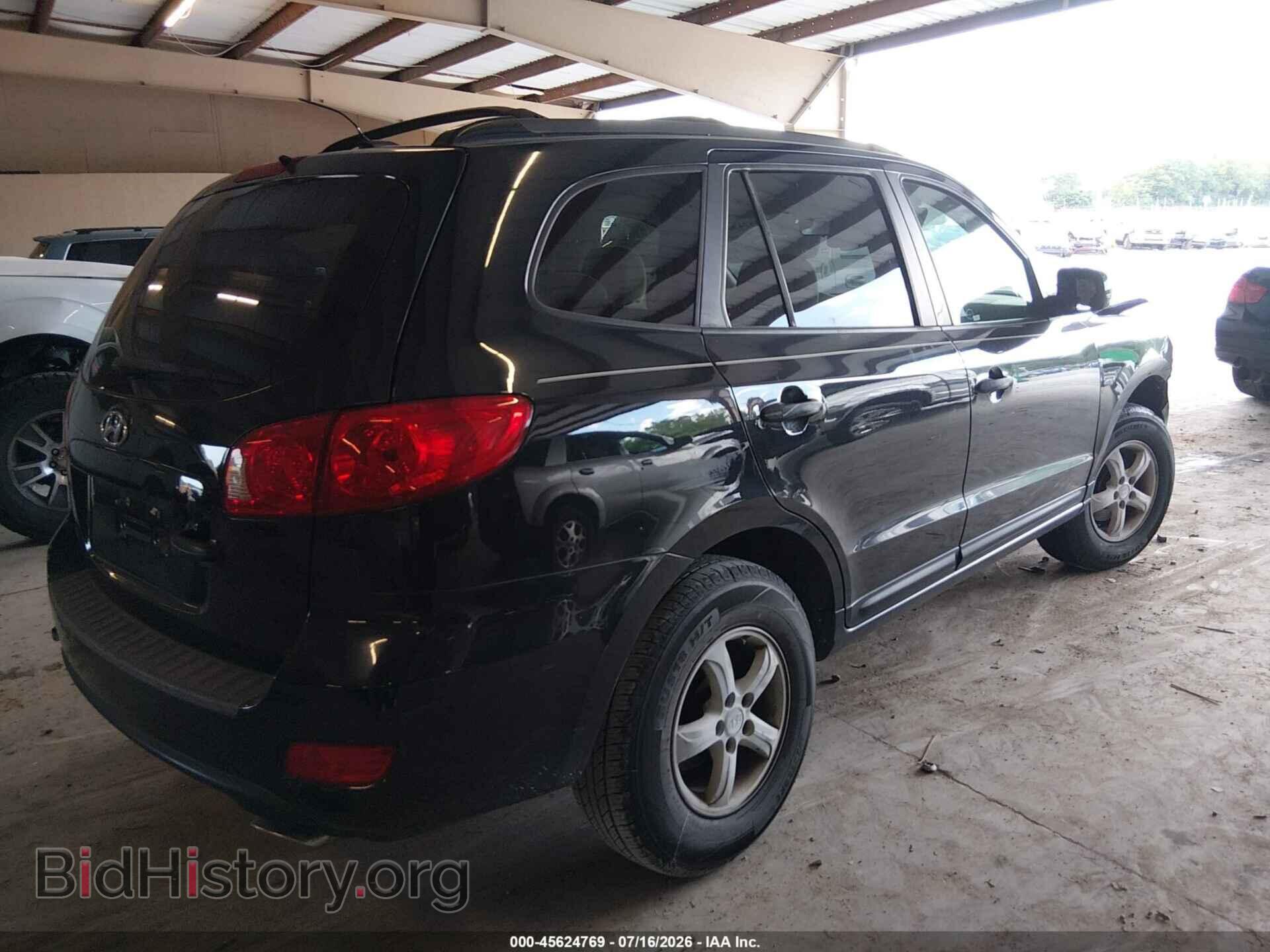 2007 HYUNDAI SANTA FE - VIN: 5NMSG13D77H054432 - Фото 4