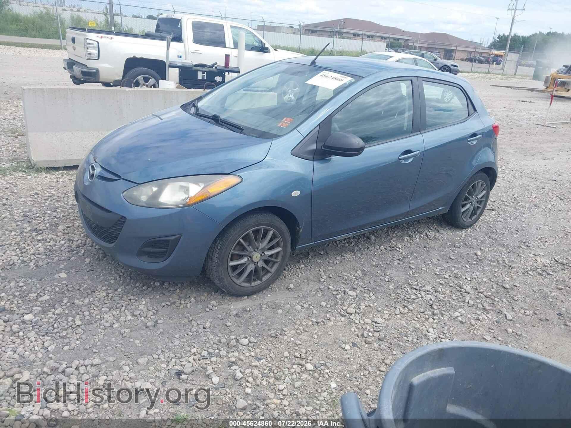 2014 MAZDA MAZDA2 - VIN: JM1DE1KY5E0188517 - Фото 2