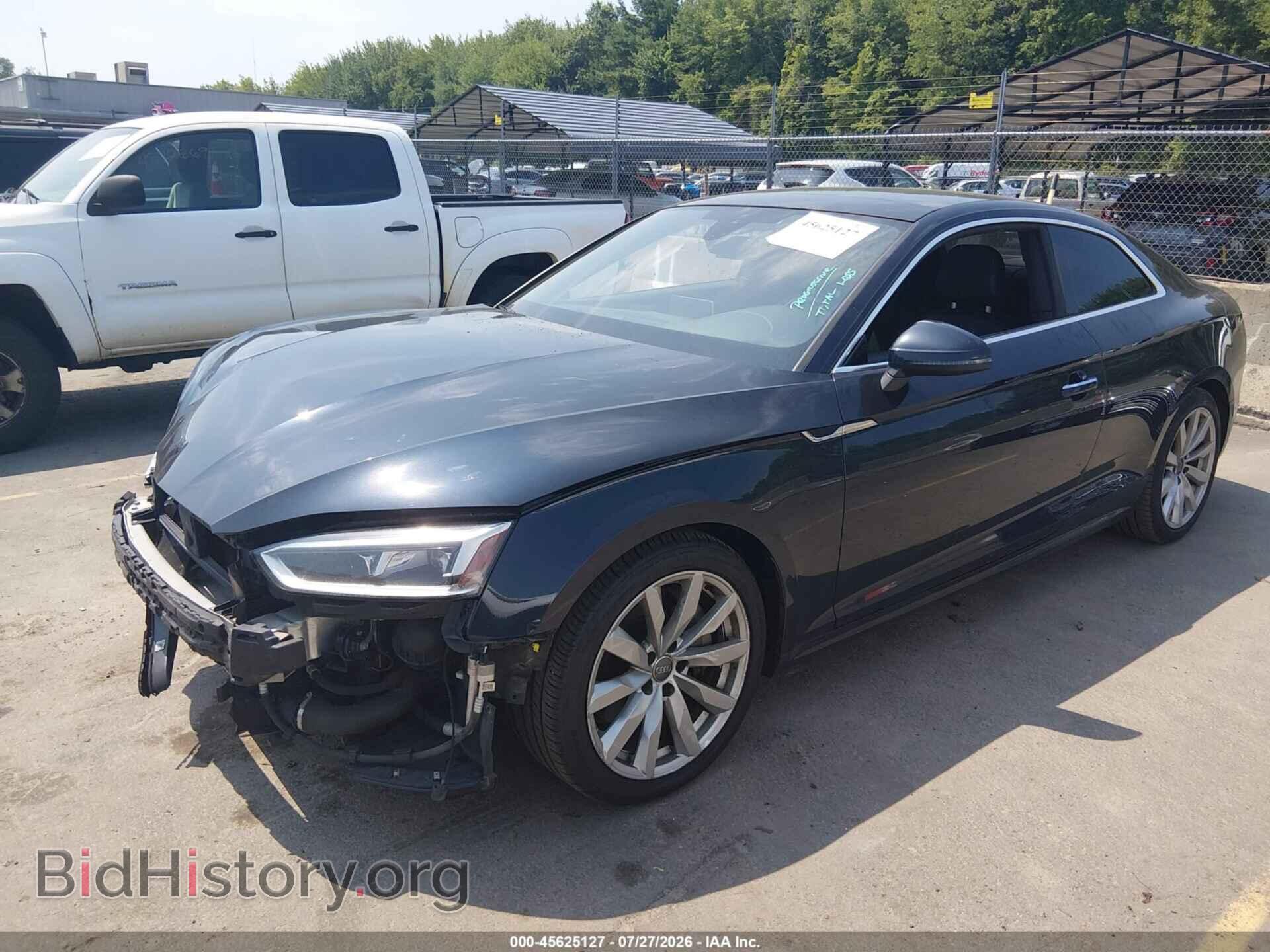 2018 AUDI A5 - VIN: WAUPNAF58JA057824 - Фото 2