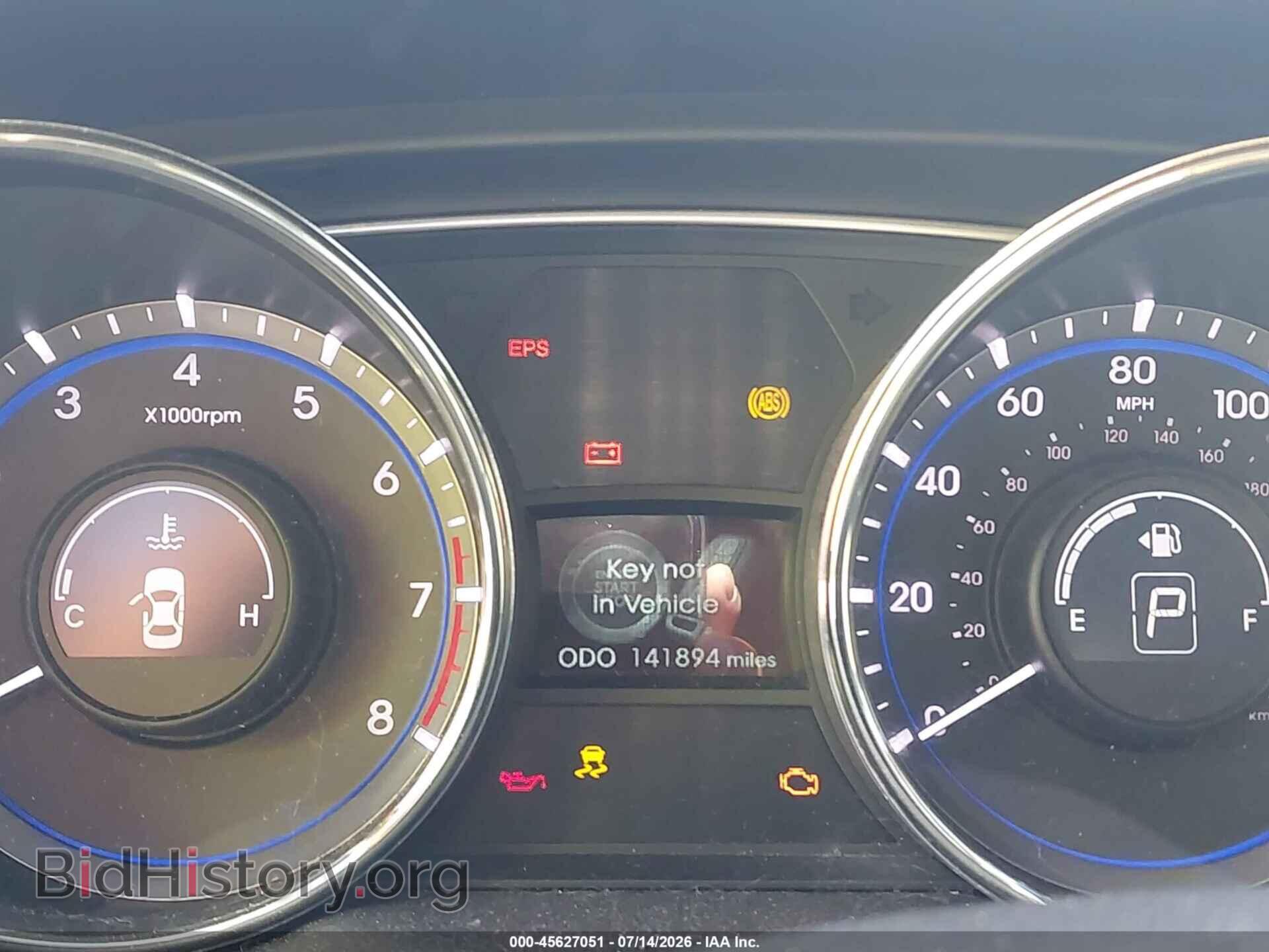 2012 HYUNDAI SONATA - VIN: 5NPEC4AC5CH332567 - Фото 7