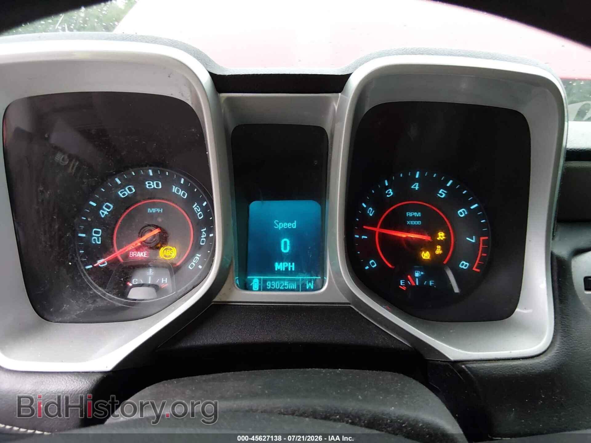 2014 CHEVROLET CAMARO - VIN: 2G1FE1E32E9315280 - Фото 7