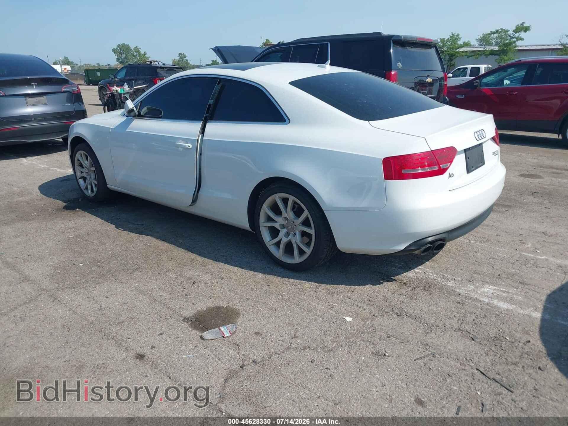 2012 AUDI A5 - VIN: WAULFAFR8CA004767 - Photo 3