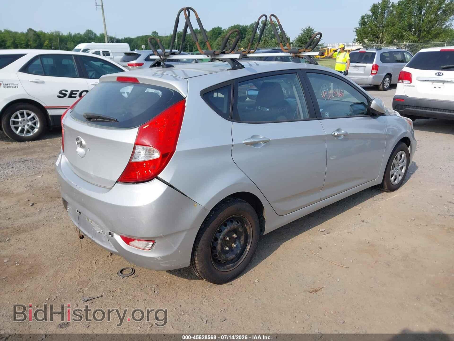2012 HYUNDAI ACCENT - VIN: KMHCT5AE9CU043627 - Фото 4
