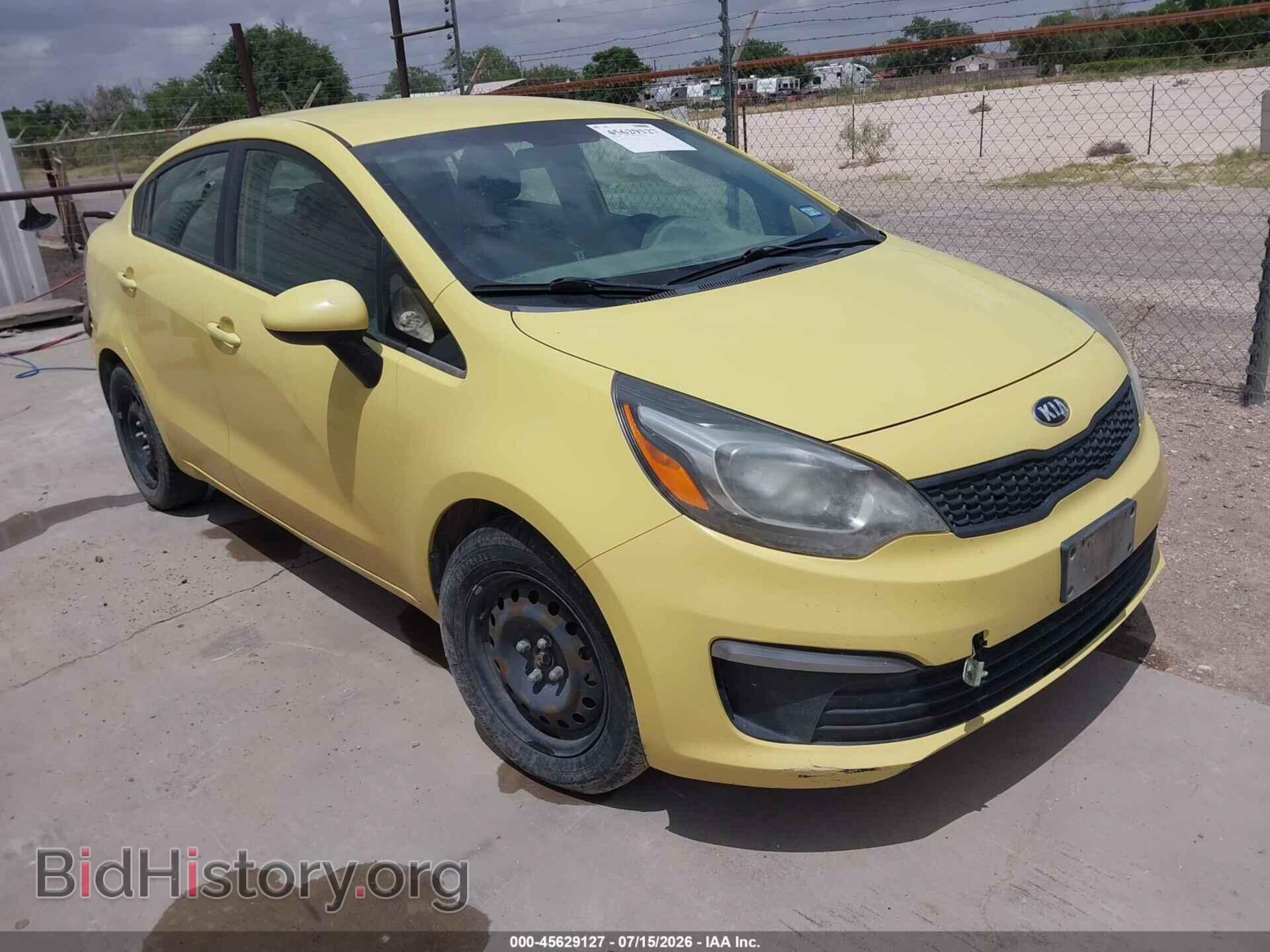 Фотография KNADM4A3XG6584675 - KIA RIO 2016