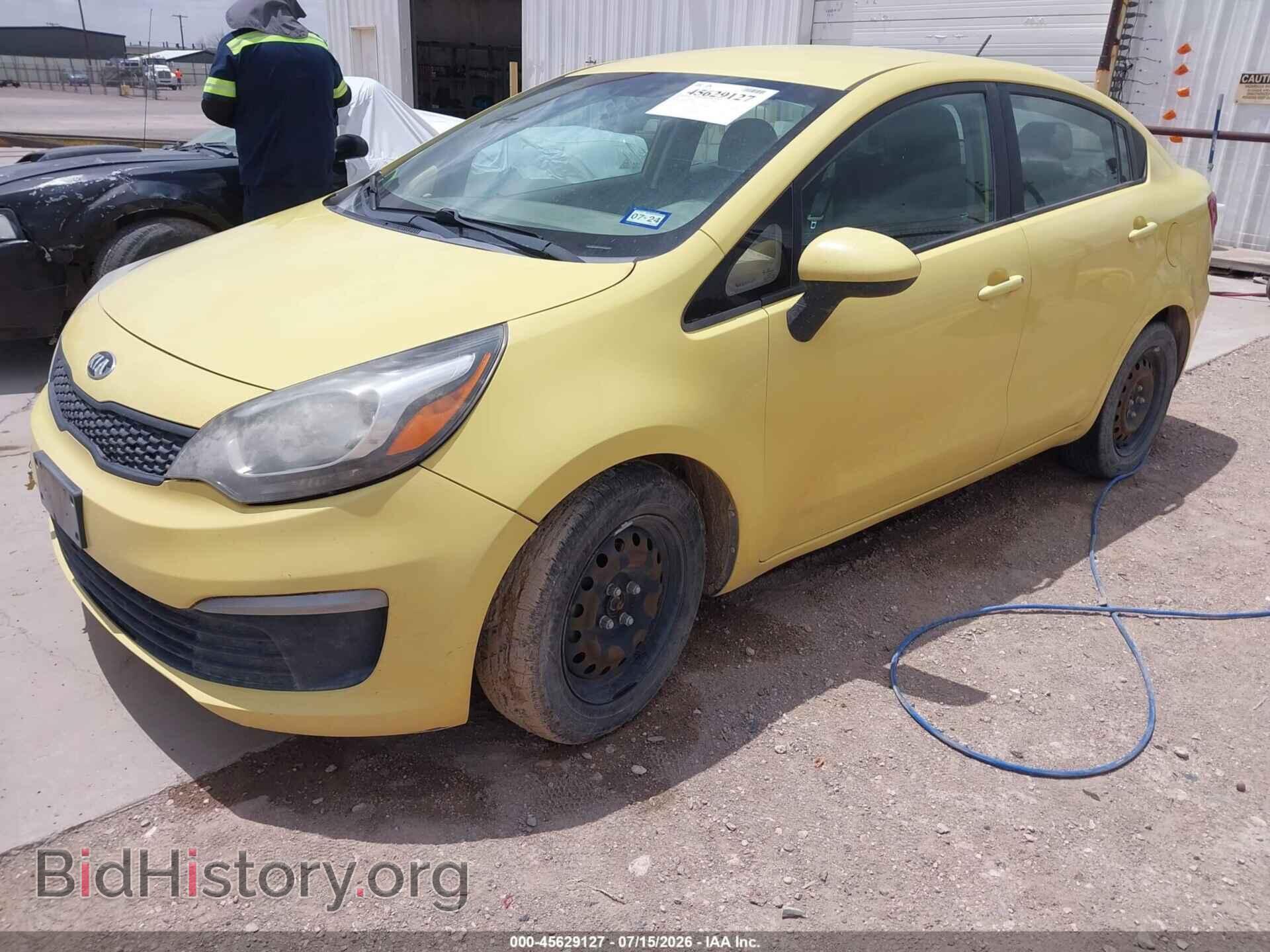 2016 KIA RIO - VIN: KNADM4A3XG6584675 - Фото 2
