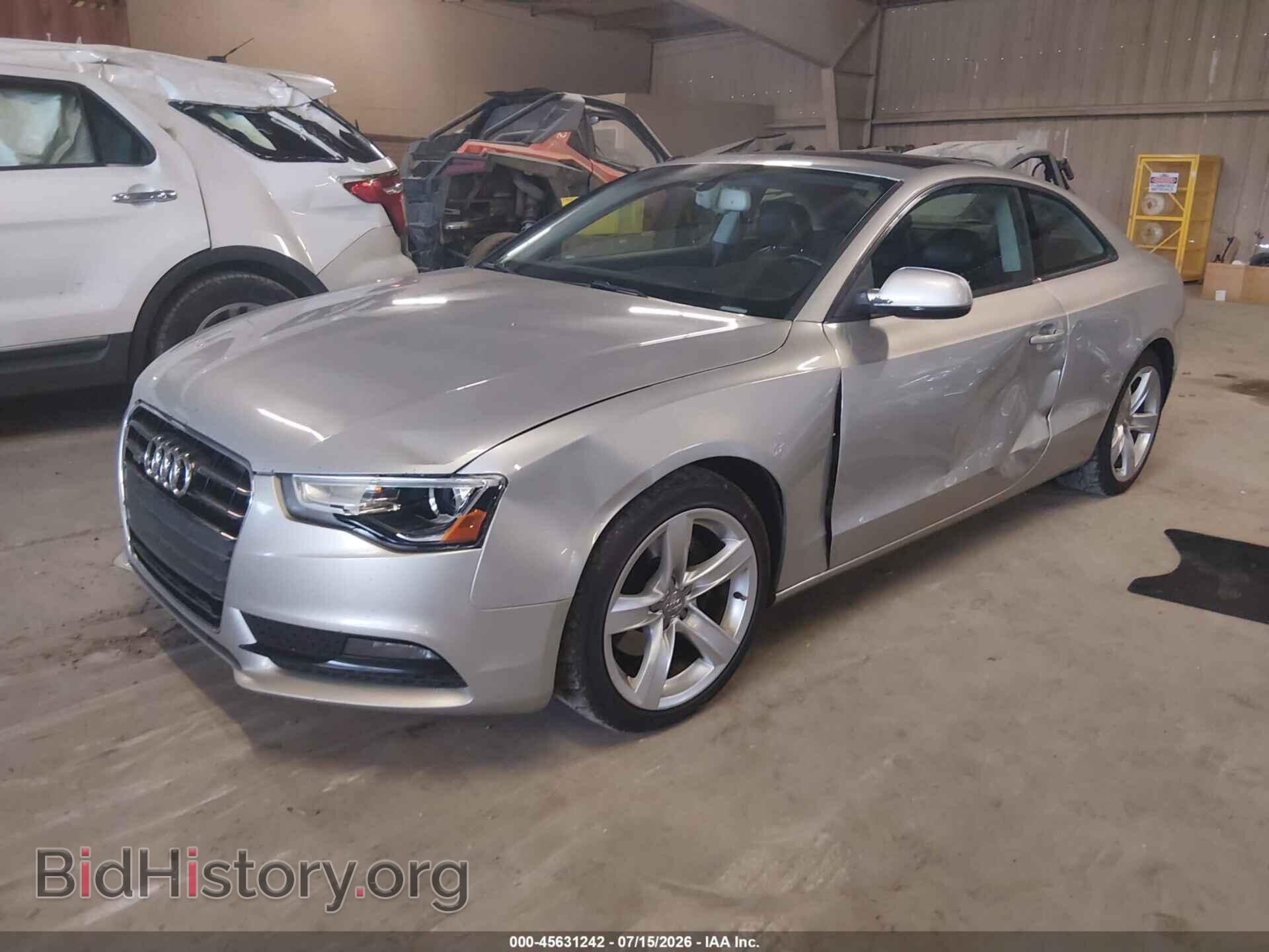 2013 AUDI A5 - VIN: WAULFAFR2DA043162 - Photo 2