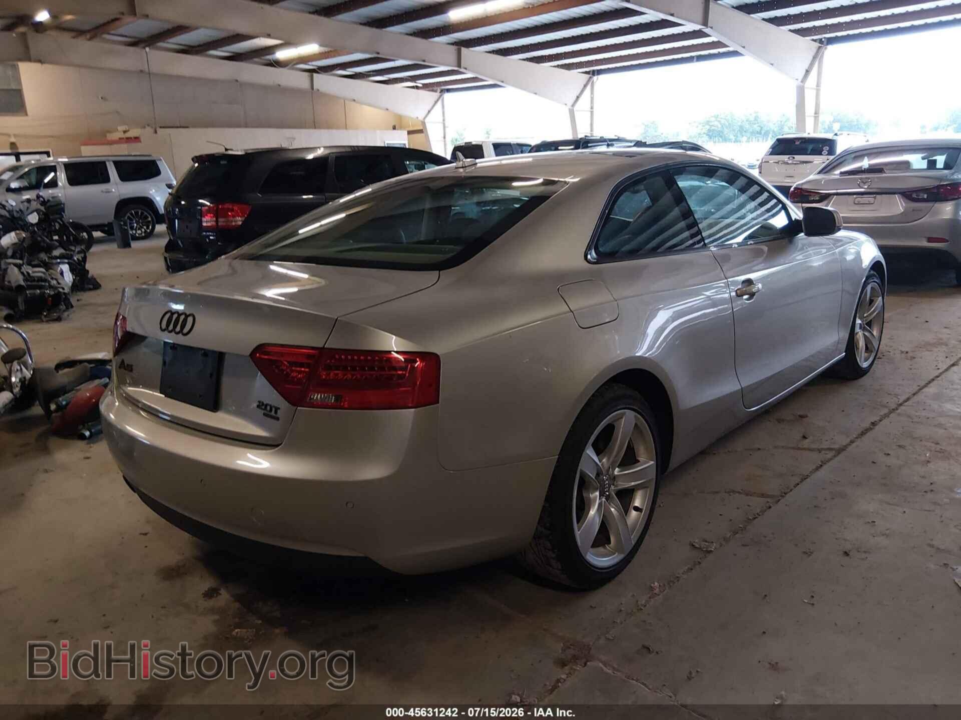 2013 AUDI A5 - VIN: WAULFAFR2DA043162 - Photo 4