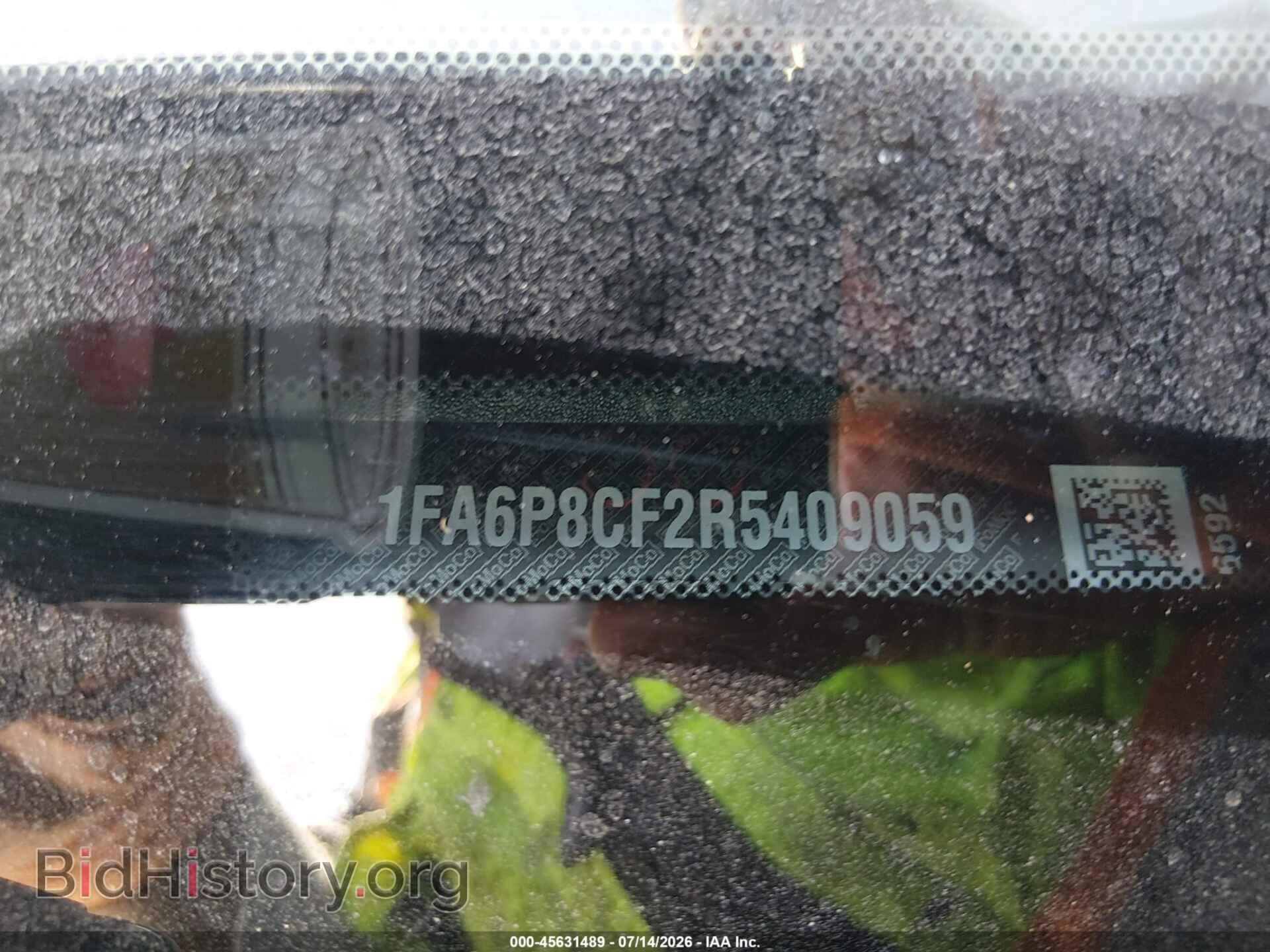 2024 FORD MUSTANG - VIN: 1FA6P8CF2R5409059 - Фото 9