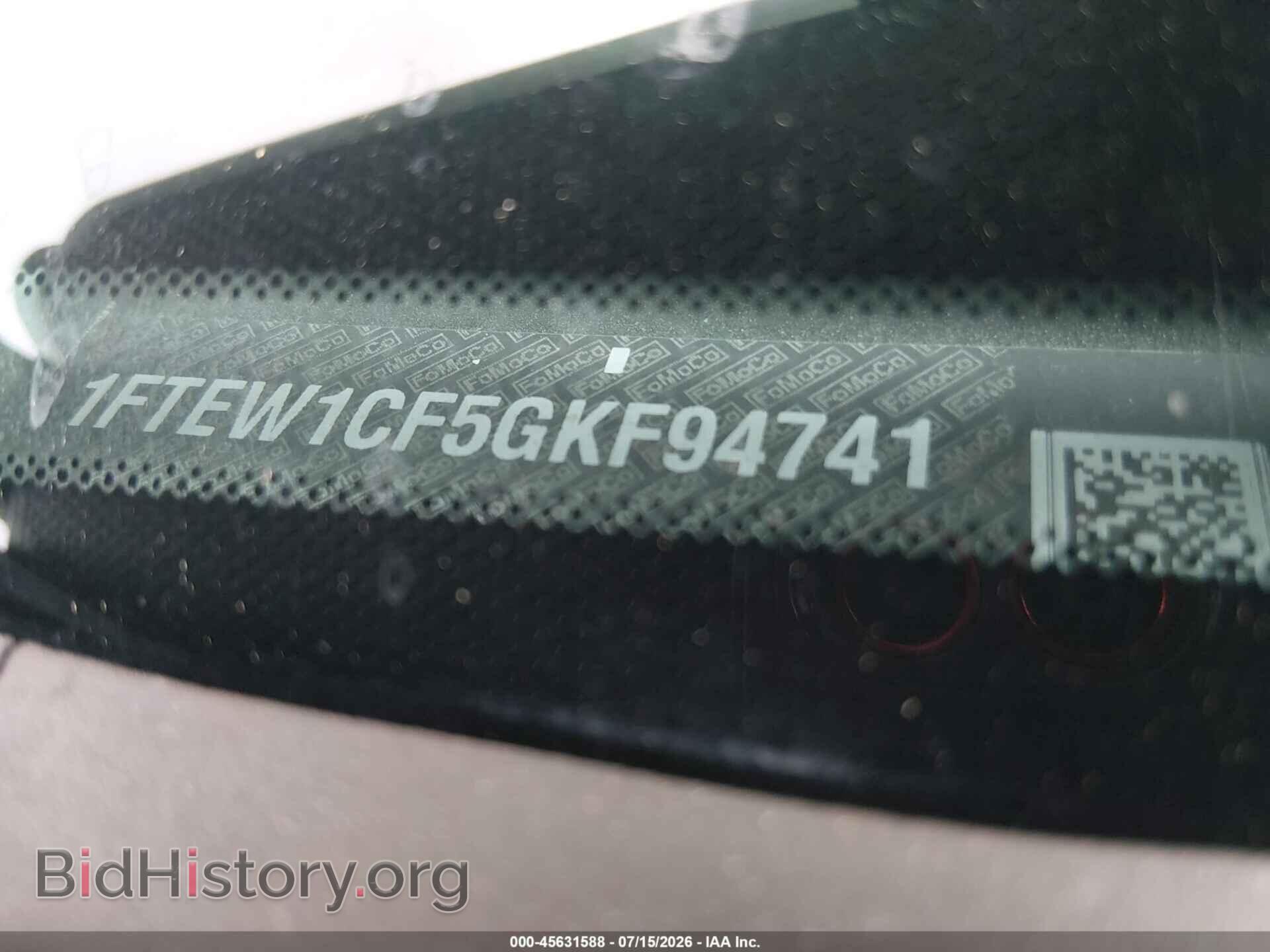 2016 FORD F-150 - VIN: 1FTEW1CF5GKF94741 - Фото 9
