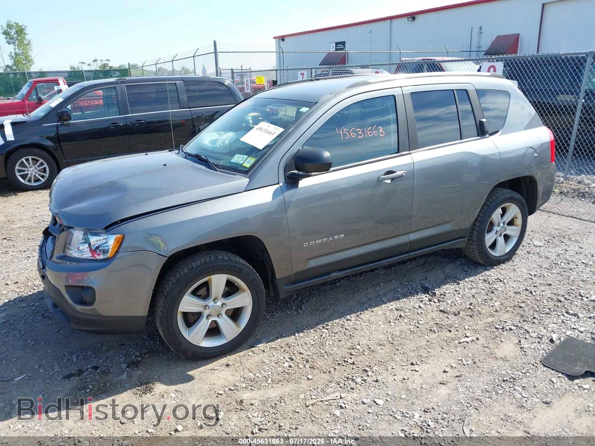 2012 JEEP COMPASS - VIN: 1C4NJCBB7CD586664 - Фото 2