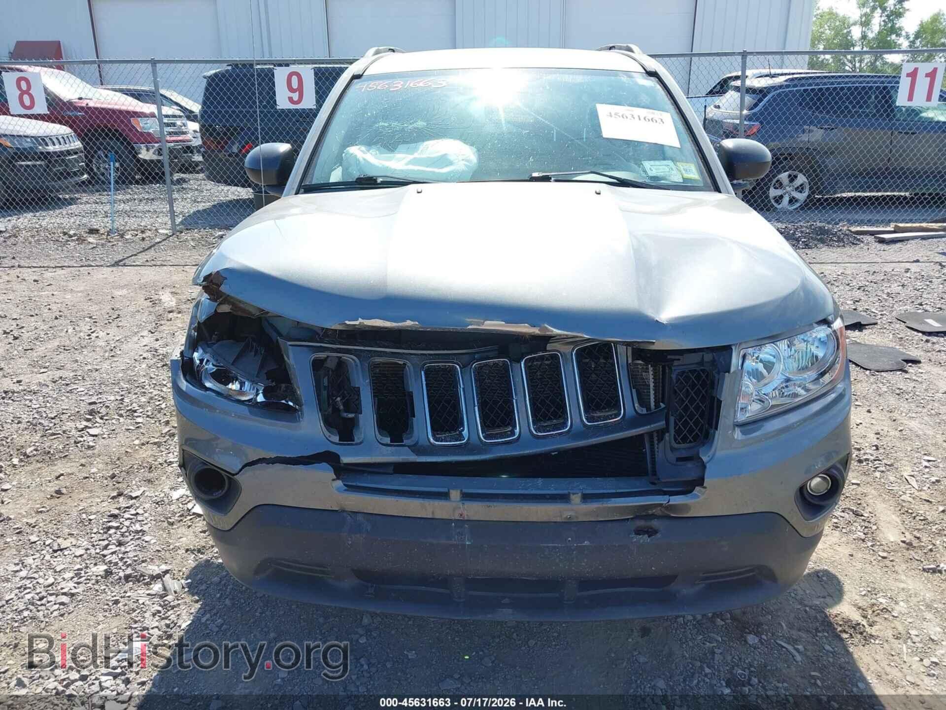 2012 JEEP COMPASS - VIN: 1C4NJCBB7CD586664 - Фото 12