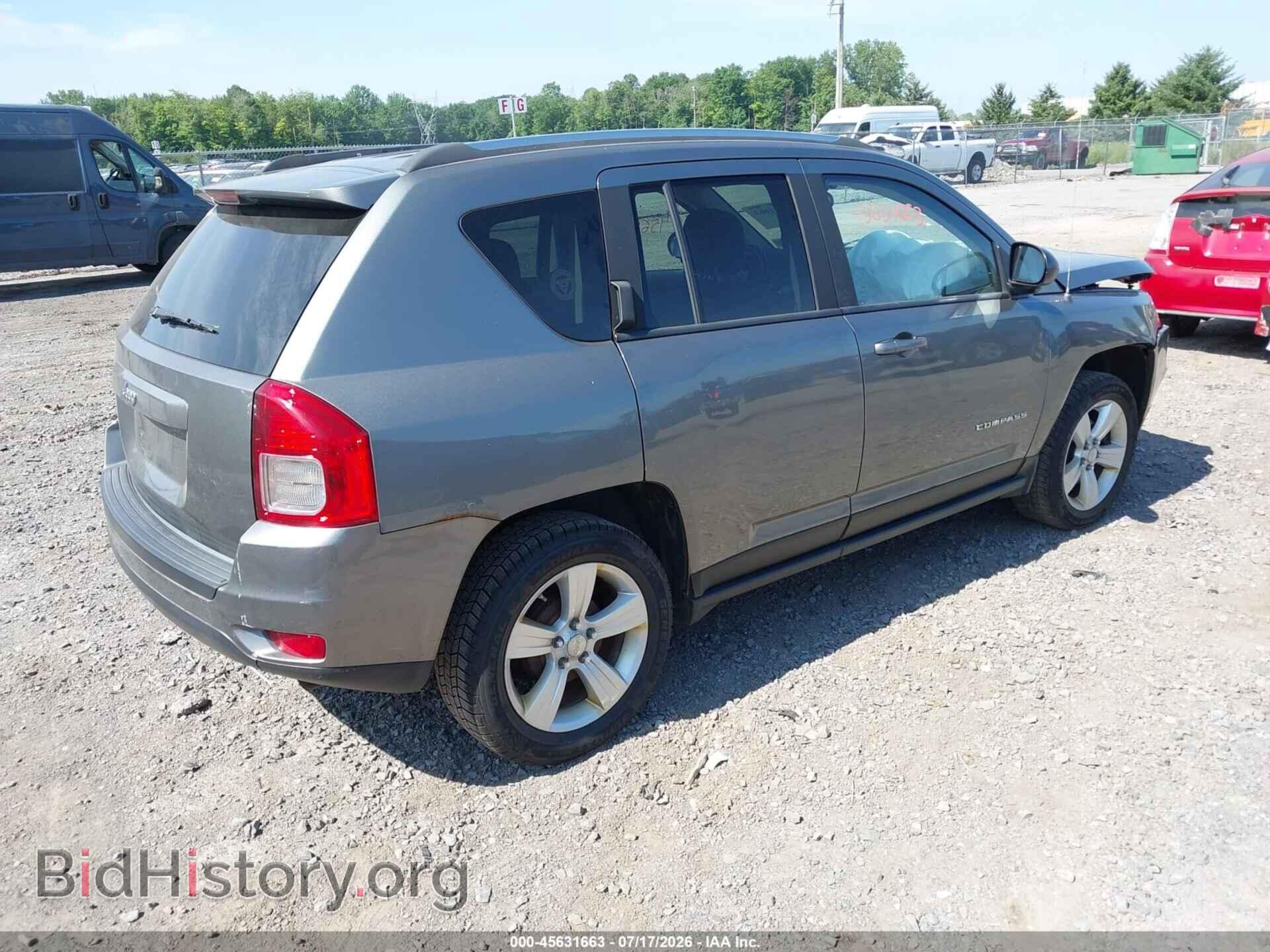 2012 JEEP COMPASS - VIN: 1C4NJCBB7CD586664 - Фото 4
