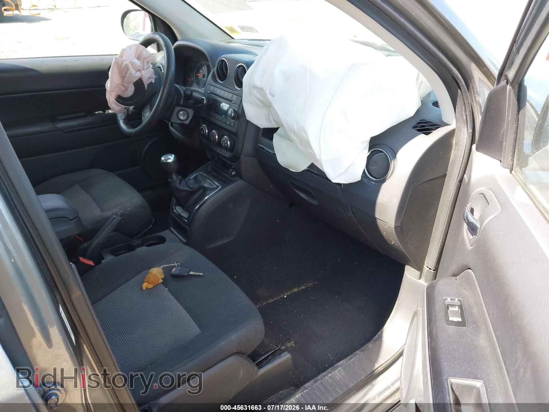 2012 JEEP COMPASS - VIN: 1C4NJCBB7CD586664 - Фото 5