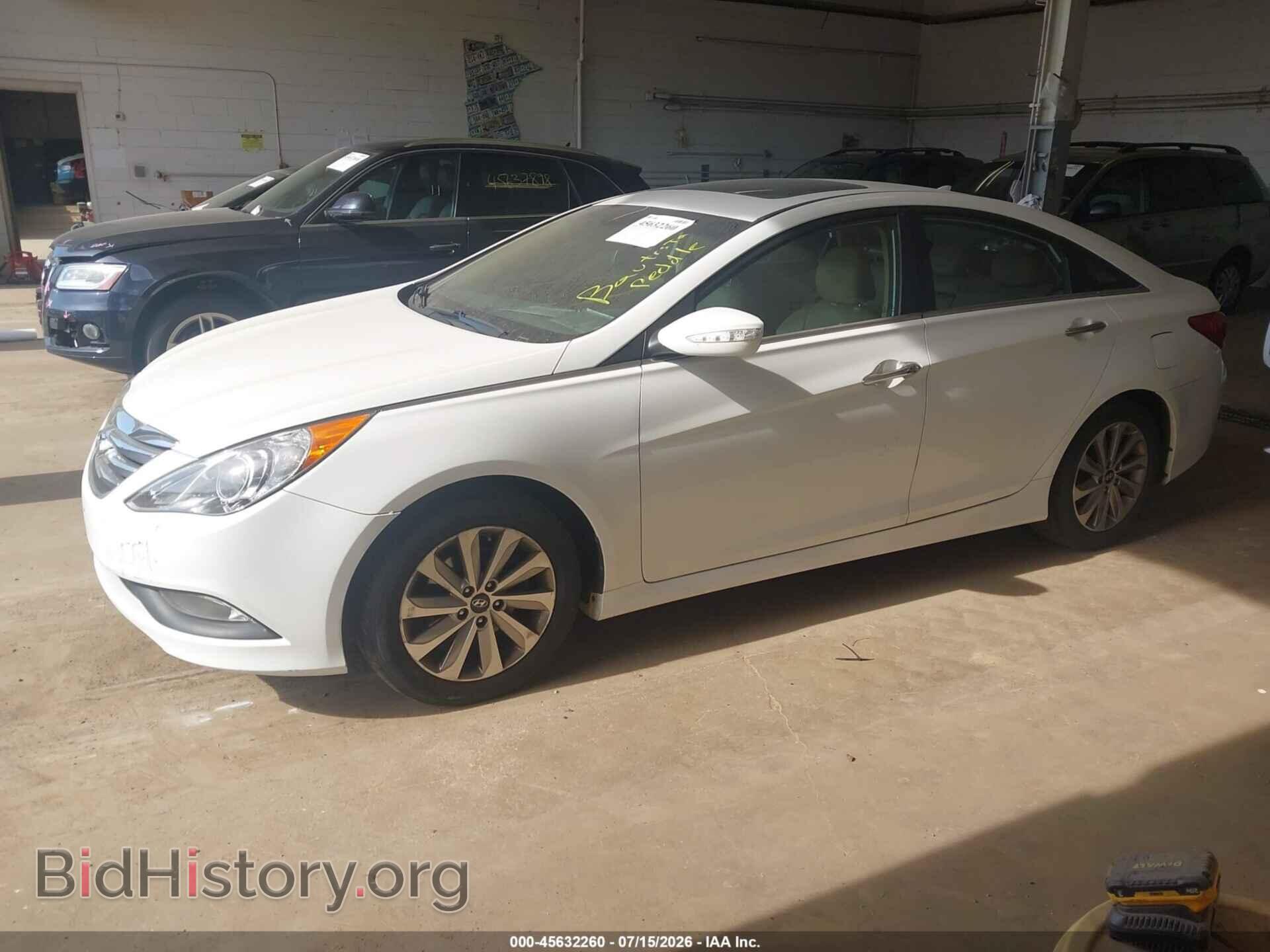 2014 HYUNDAI SONATA - VIN: 5NPEC4AC6EH856992 - Фото 2