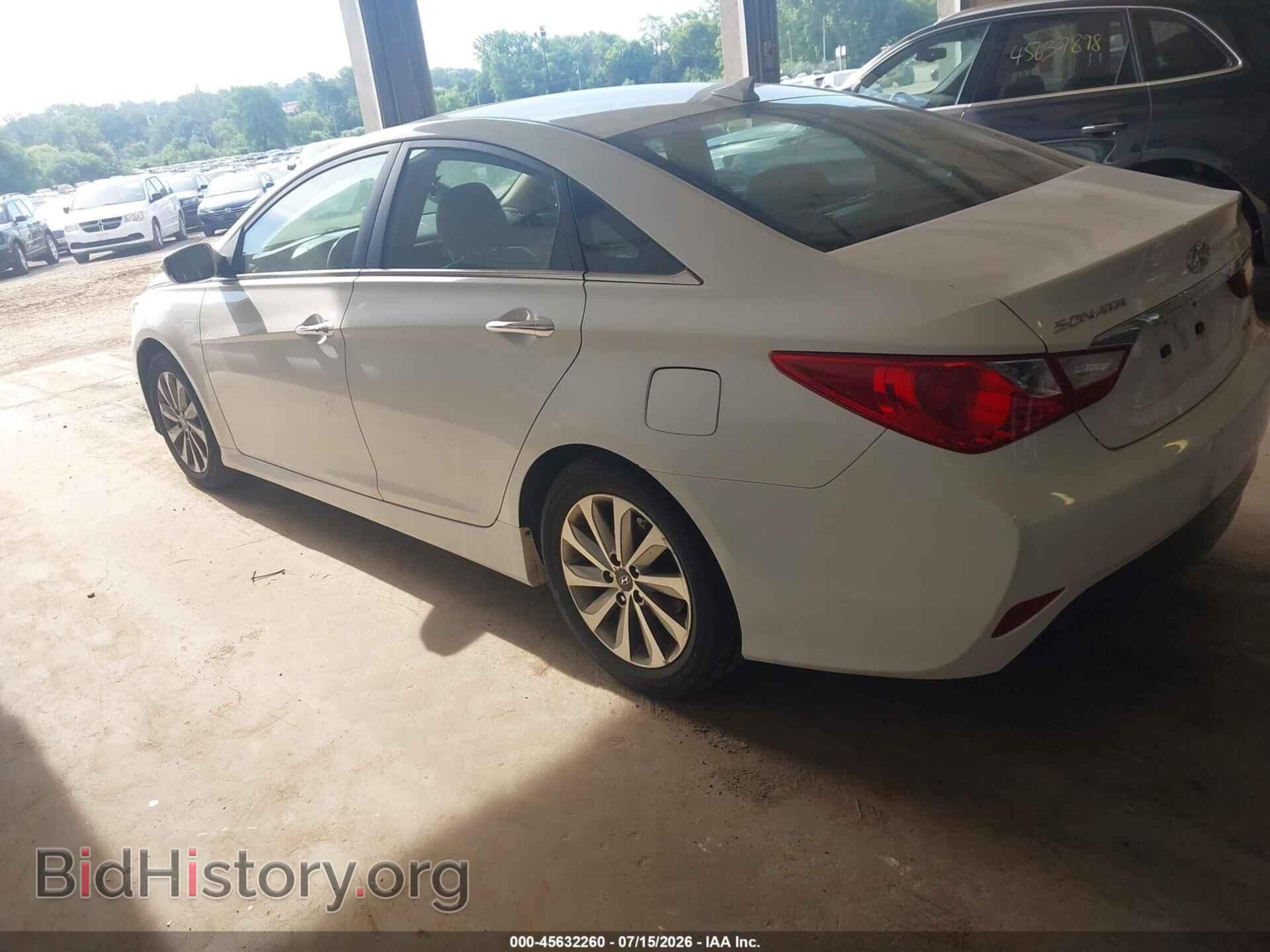 2014 HYUNDAI SONATA - VIN: 5NPEC4AC6EH856992 - Фото 3