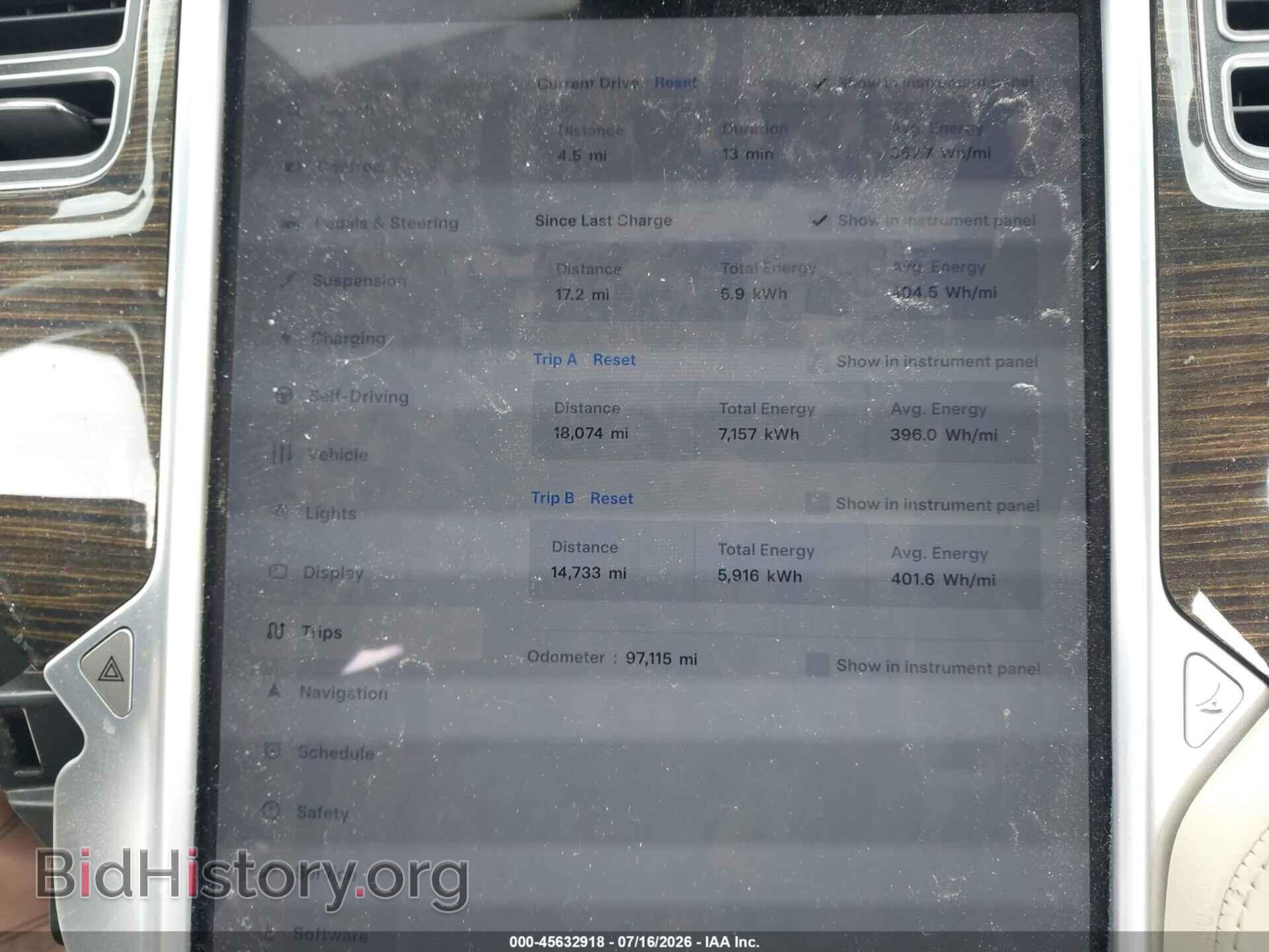 2015 TESLA MODEL S - VIN: 5YJSA1E48FF116158 - Фото 7