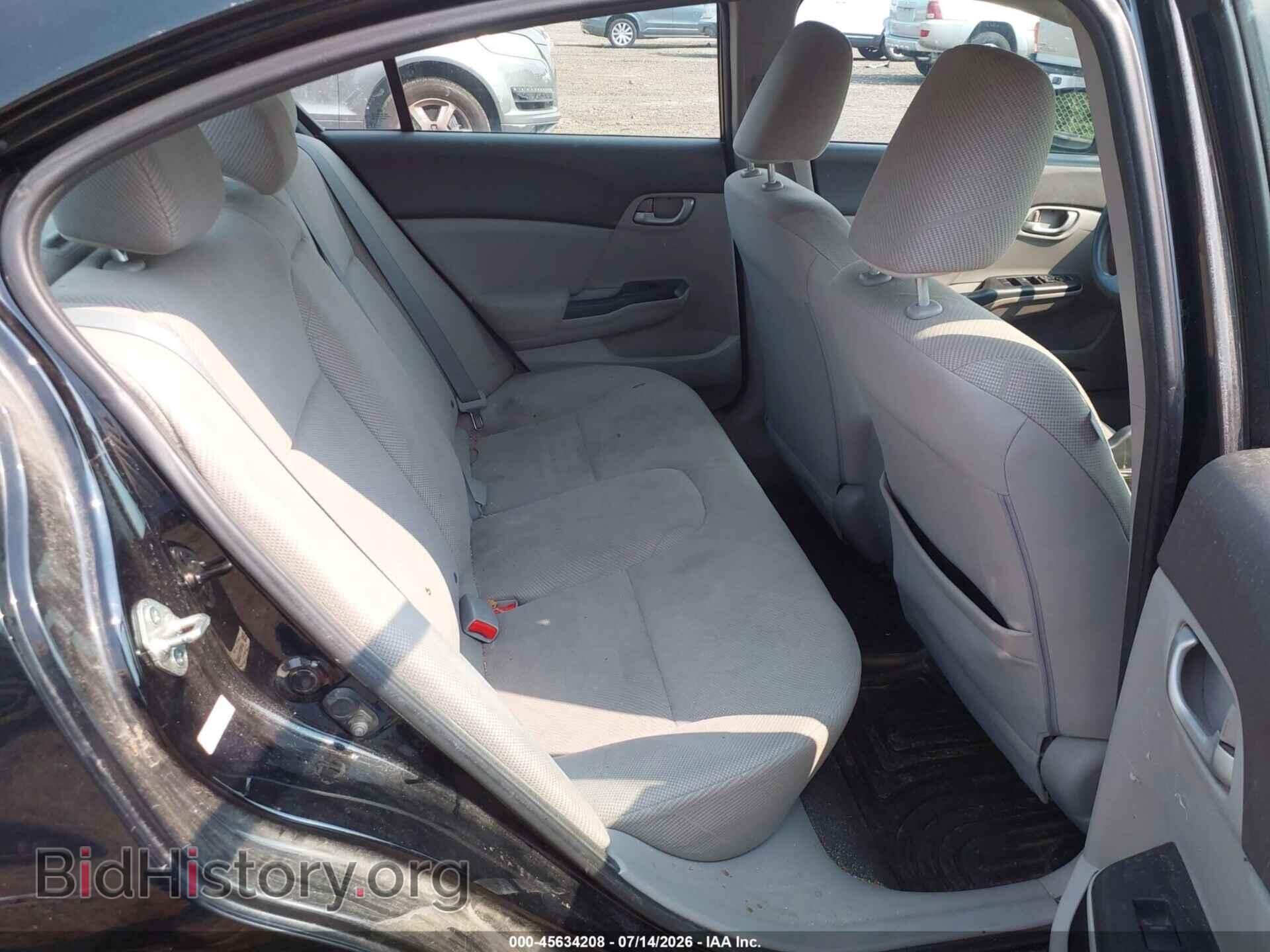 2012 HONDA CIVIC - VIN: 19XFB2F57CE360509 - Фото 8