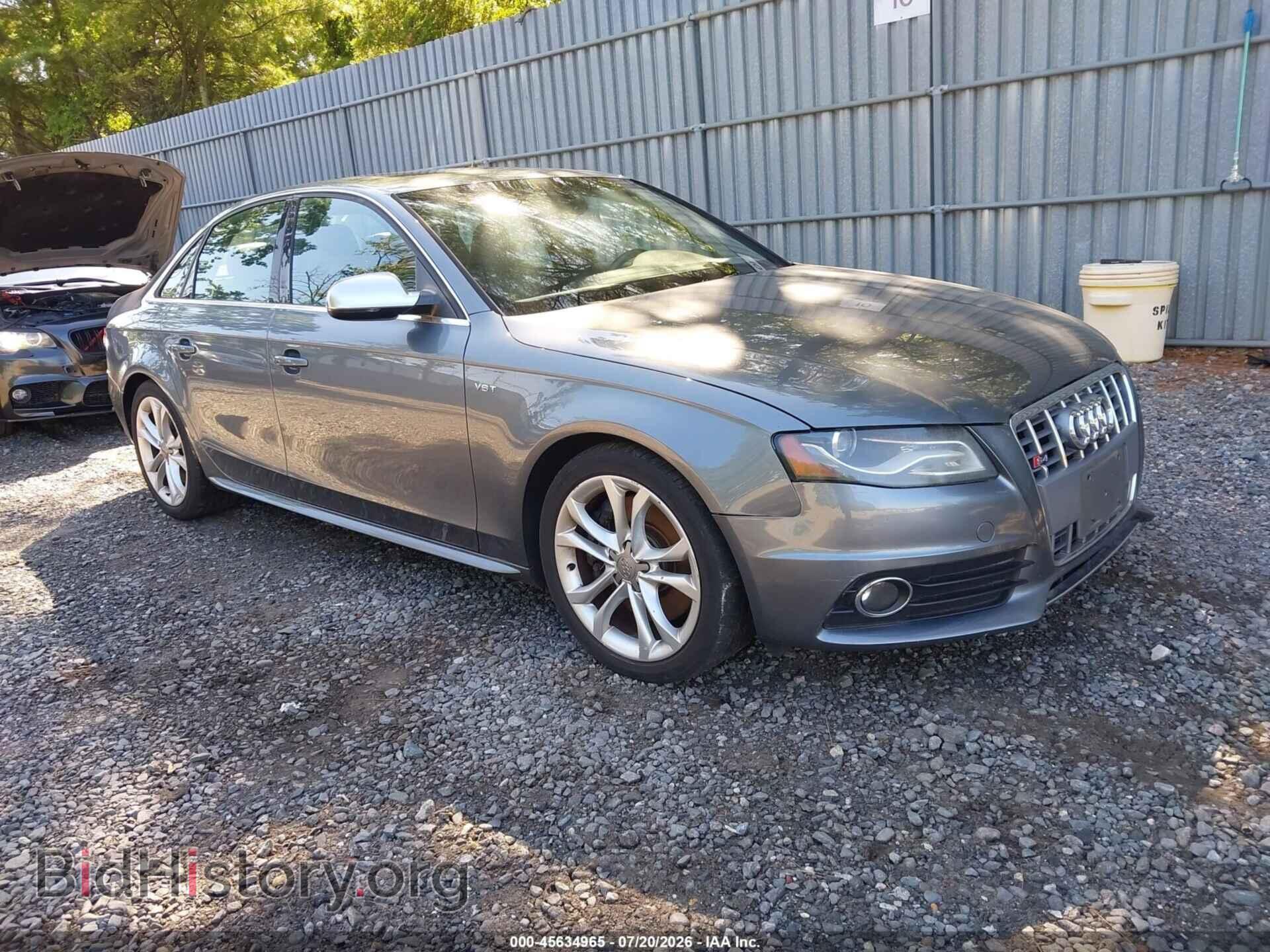 Photo WAUBGAFL1CA081176 - AUDI S4 2012