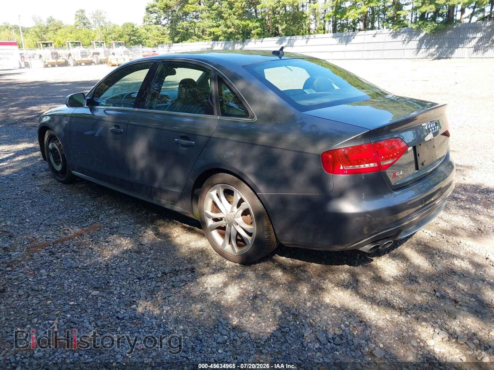 2012 AUDI S4 - VIN: WAUBGAFL1CA081176 - Фото 3