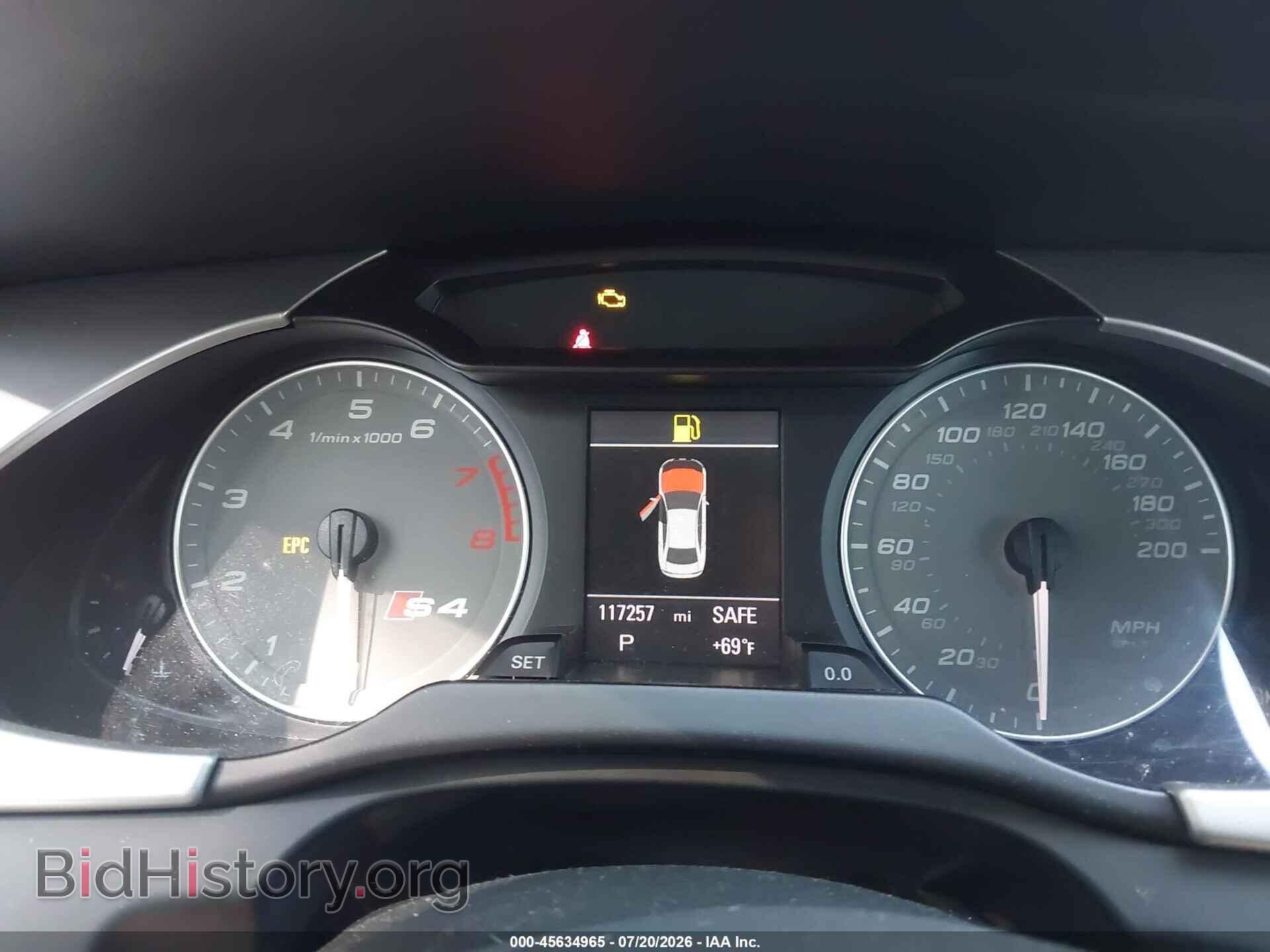 2012 AUDI S4 - VIN: WAUBGAFL1CA081176 - Фото 7