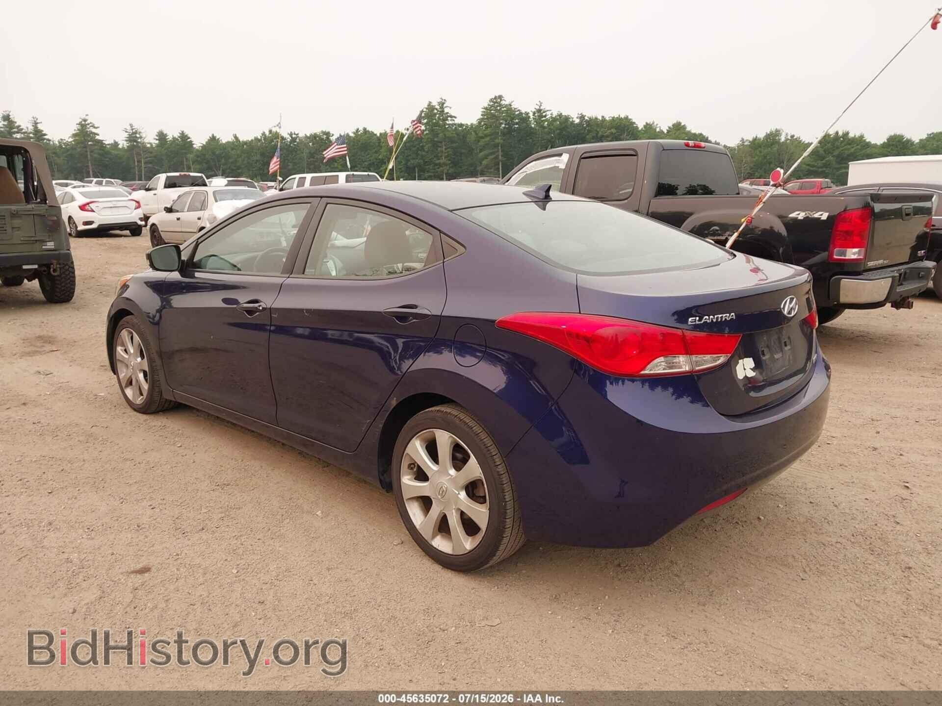 2012 HYUNDAI ELANTRA - VIN: 5NPDH4AE0CH103194 - Фото 3