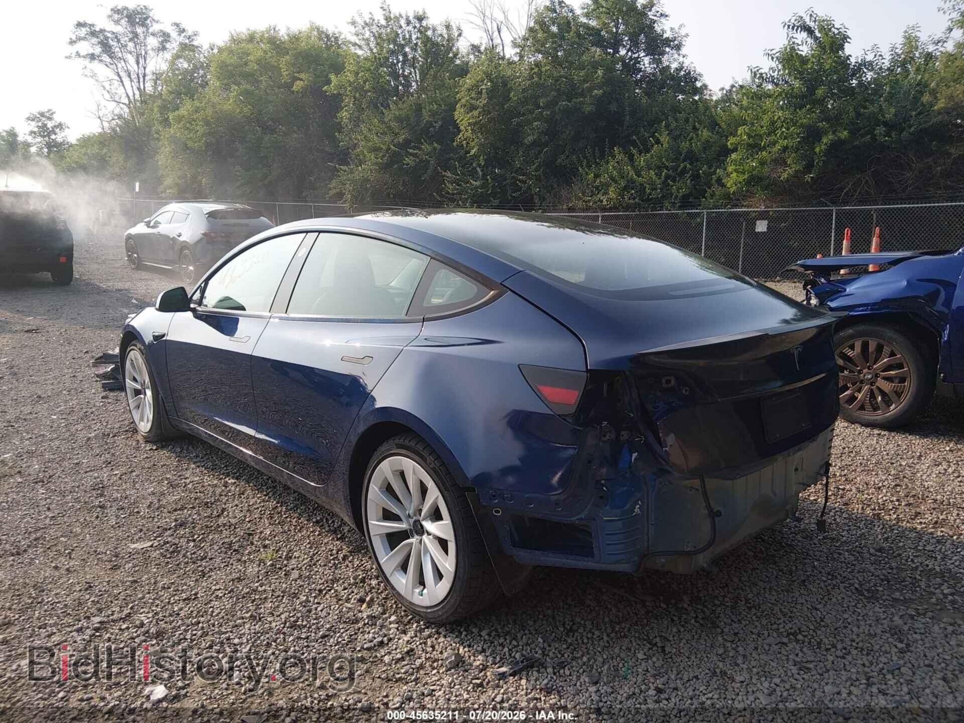 2022 TESLA MODEL 3 - VIN: 5YJ3E1EB4NF187086 - Photo 3