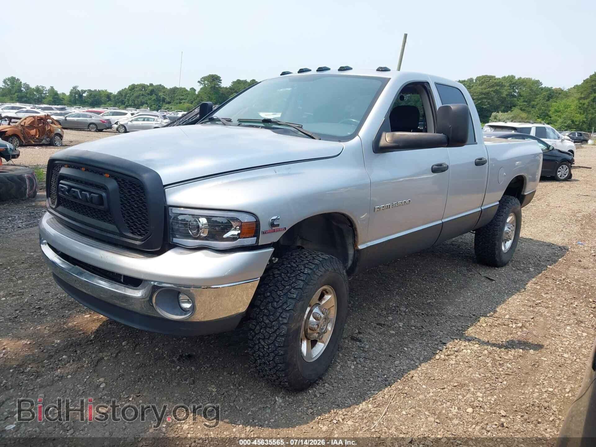 2005 DODGE RAM 3500 - VIN: 3D7LS38CX5G851075 - Фото 2