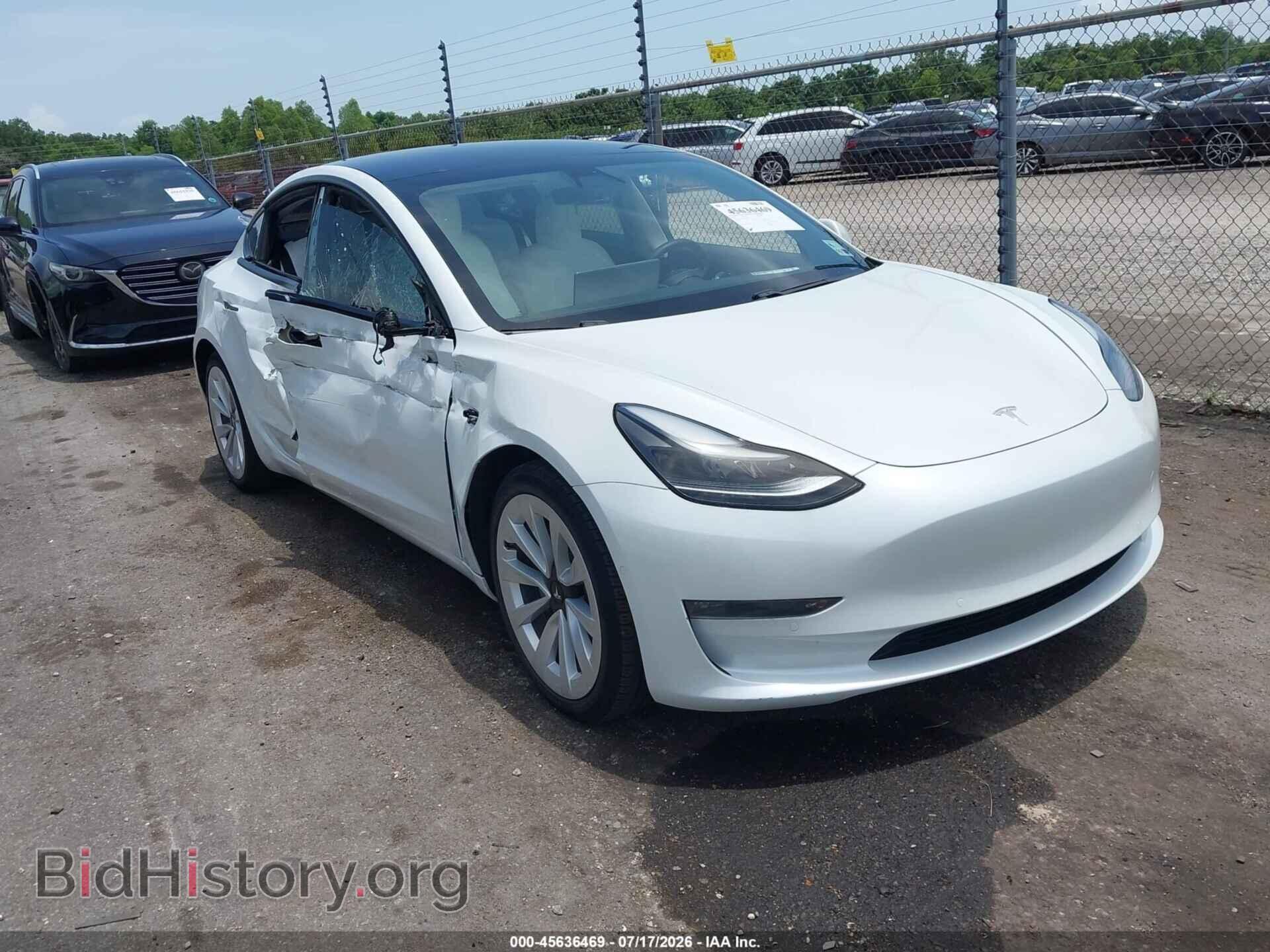 Фотография 5YJ3E1EB2MF919200 - TESLA MODEL 3 2021
