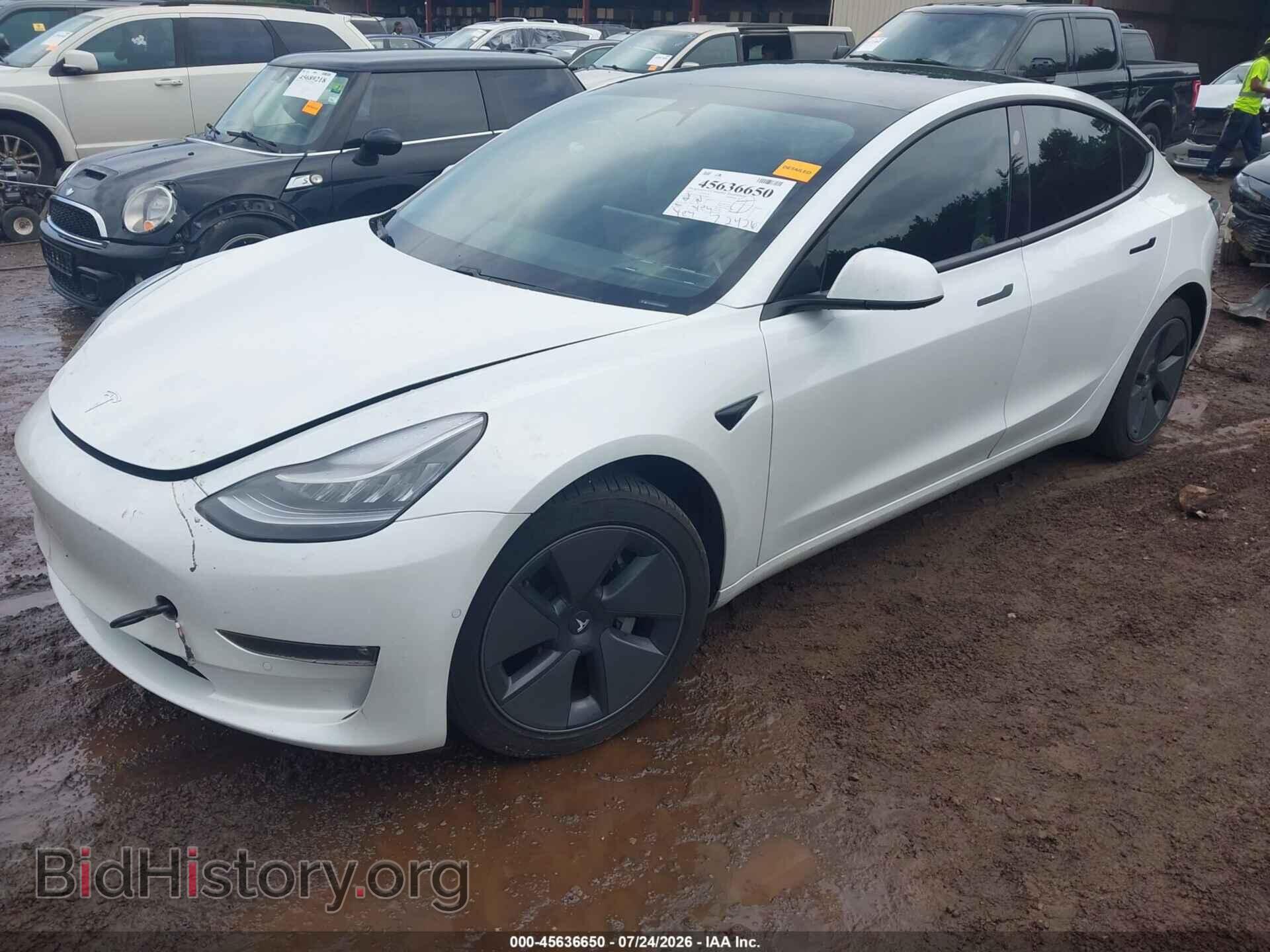 2021 TESLA MODEL 3 - VIN: 5YJ3E1EB3MF852896 - Photo 2