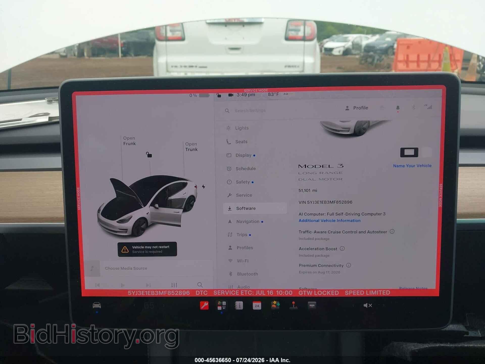 2021 TESLA MODEL 3 - VIN: 5YJ3E1EB3MF852896 - Photo 17