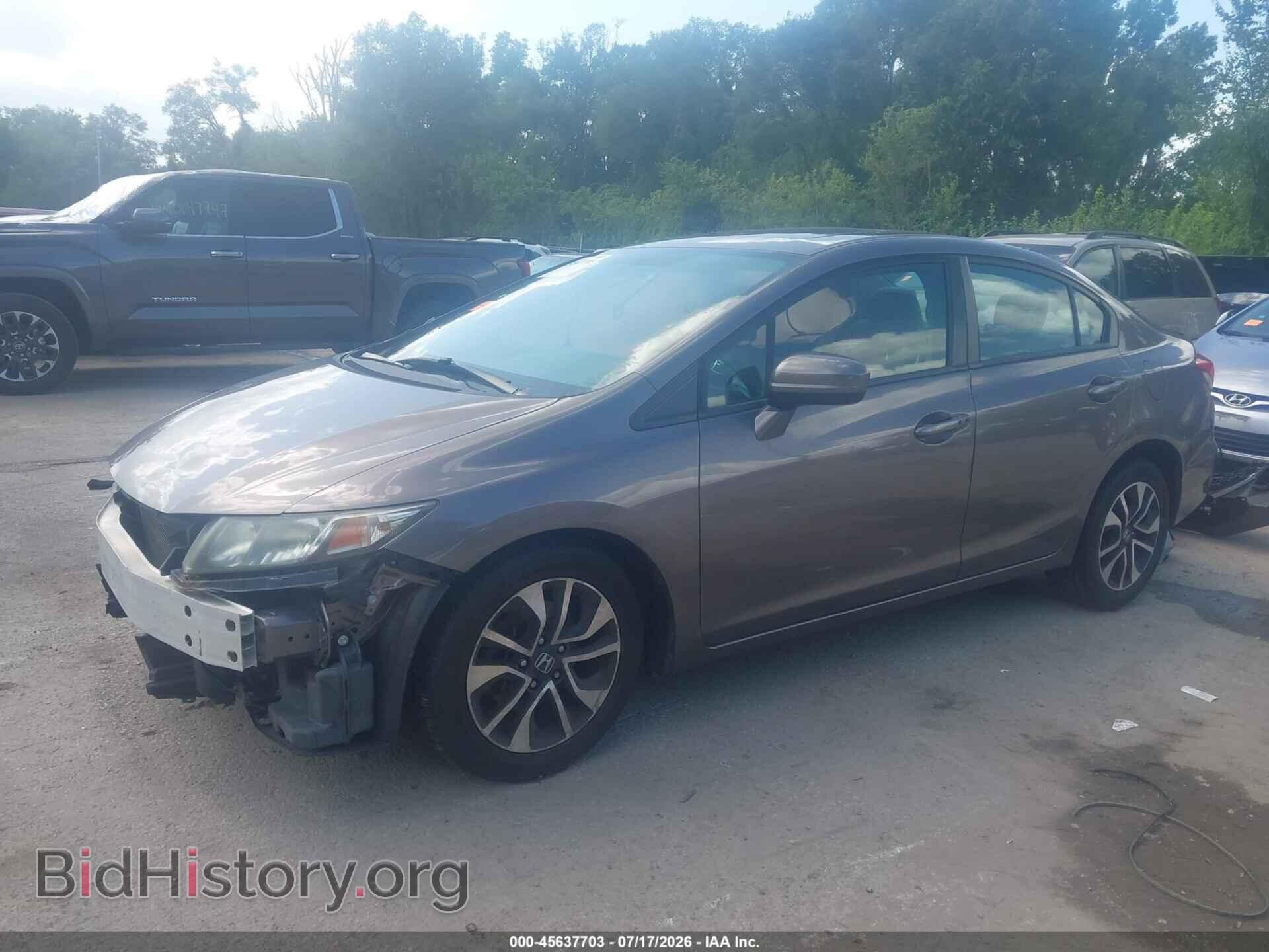 2014 HONDA CIVIC - VIN: 19XFB2F80EE035021 - Фото 2