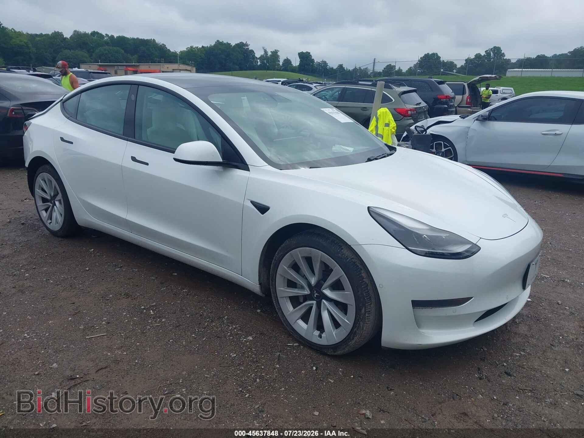 Фотография 5YJ3E1EA2MF870085 - TESLA MODEL 3 2021