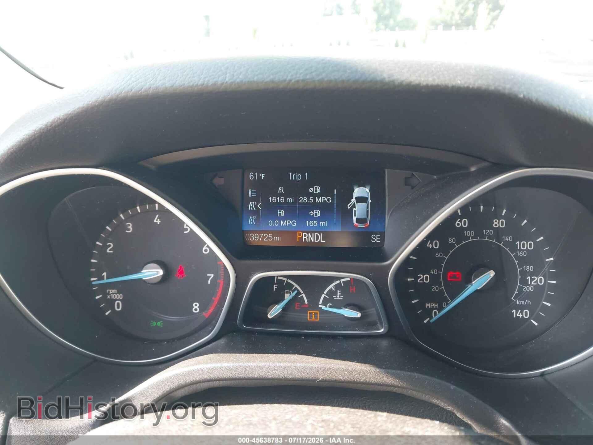 2016 FORD FOCUS - VIN: 1FADP3F20GL303396 - Фото 7