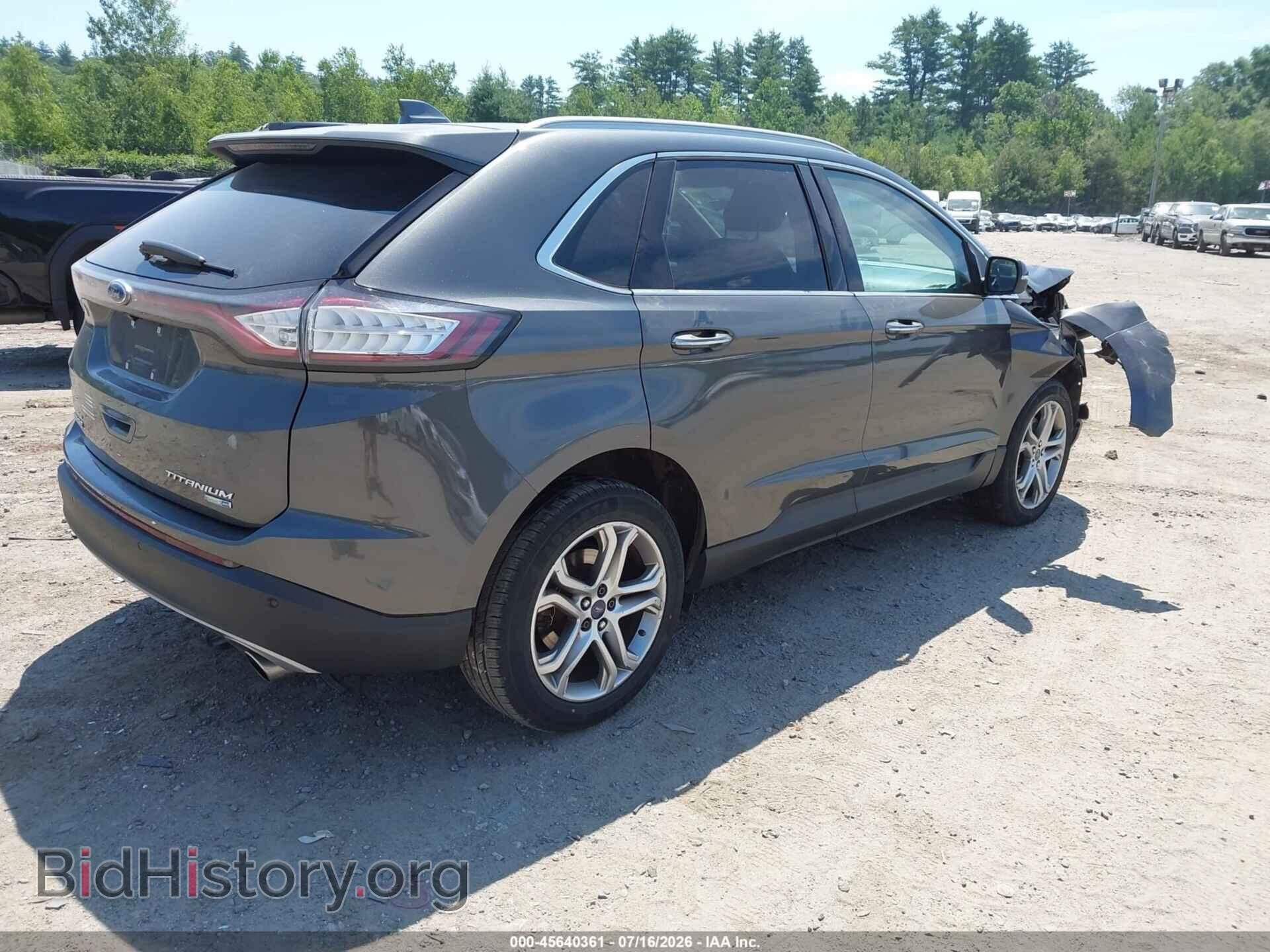 2015 FORD EDGE - VIN: 2FMTK4K90FBB29126 - Photo 4