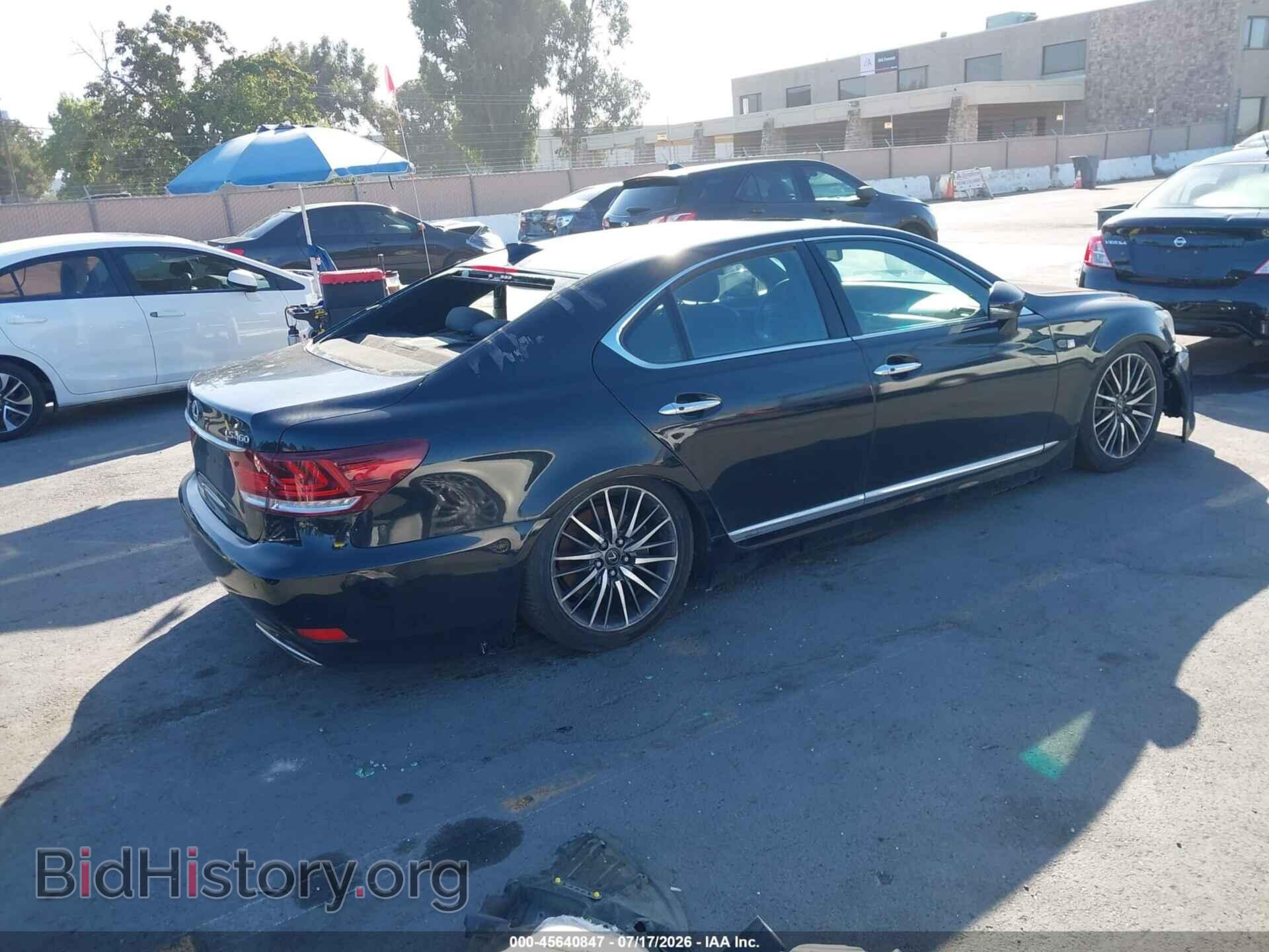 2014 LEXUS LS 460 - VIN: JTHBL5EF9E5128739 - Photo 4