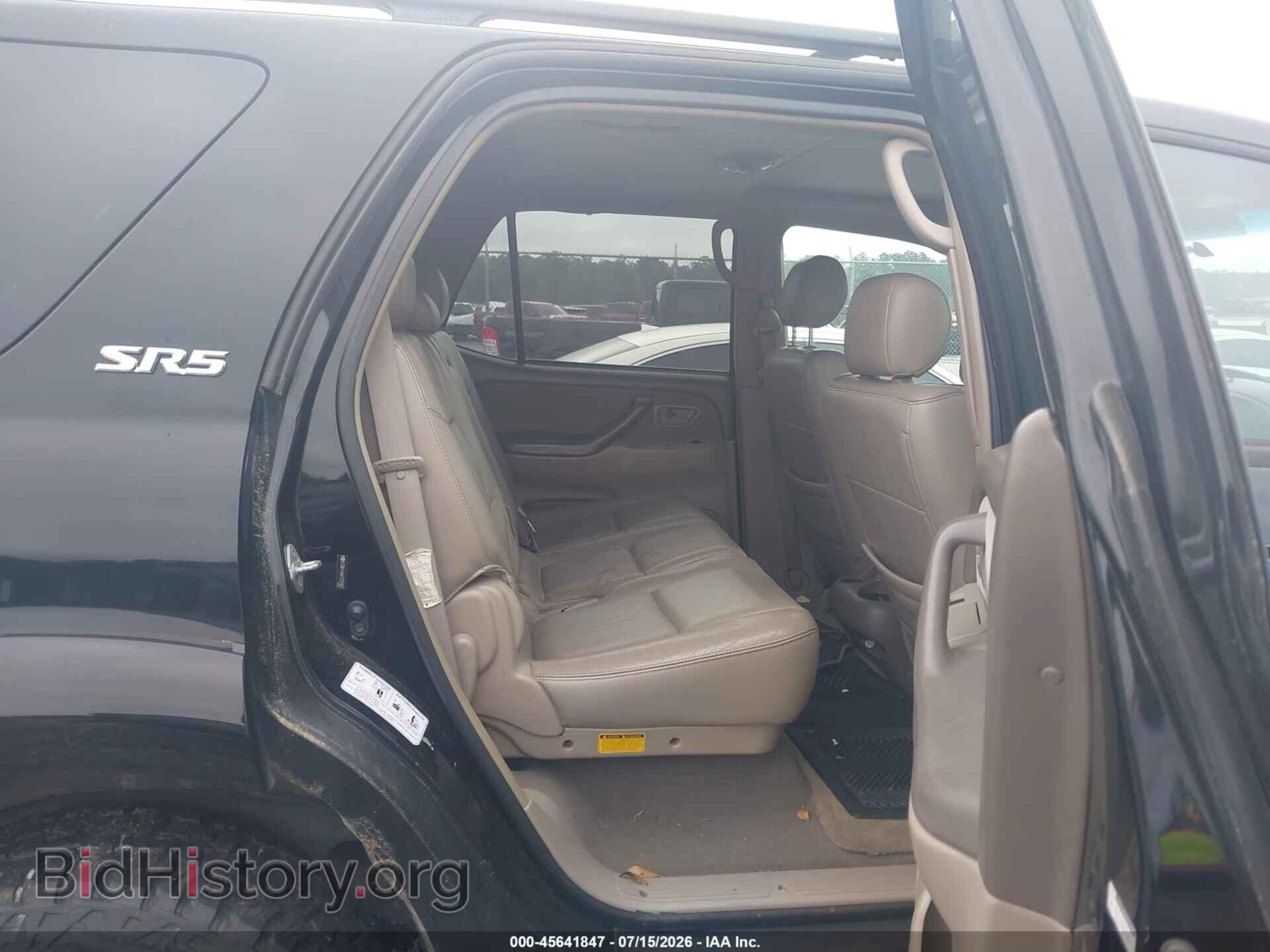 2007 TOYOTA SEQUOIA - VIN: 5TDBT44A47S291667 - Фото 8