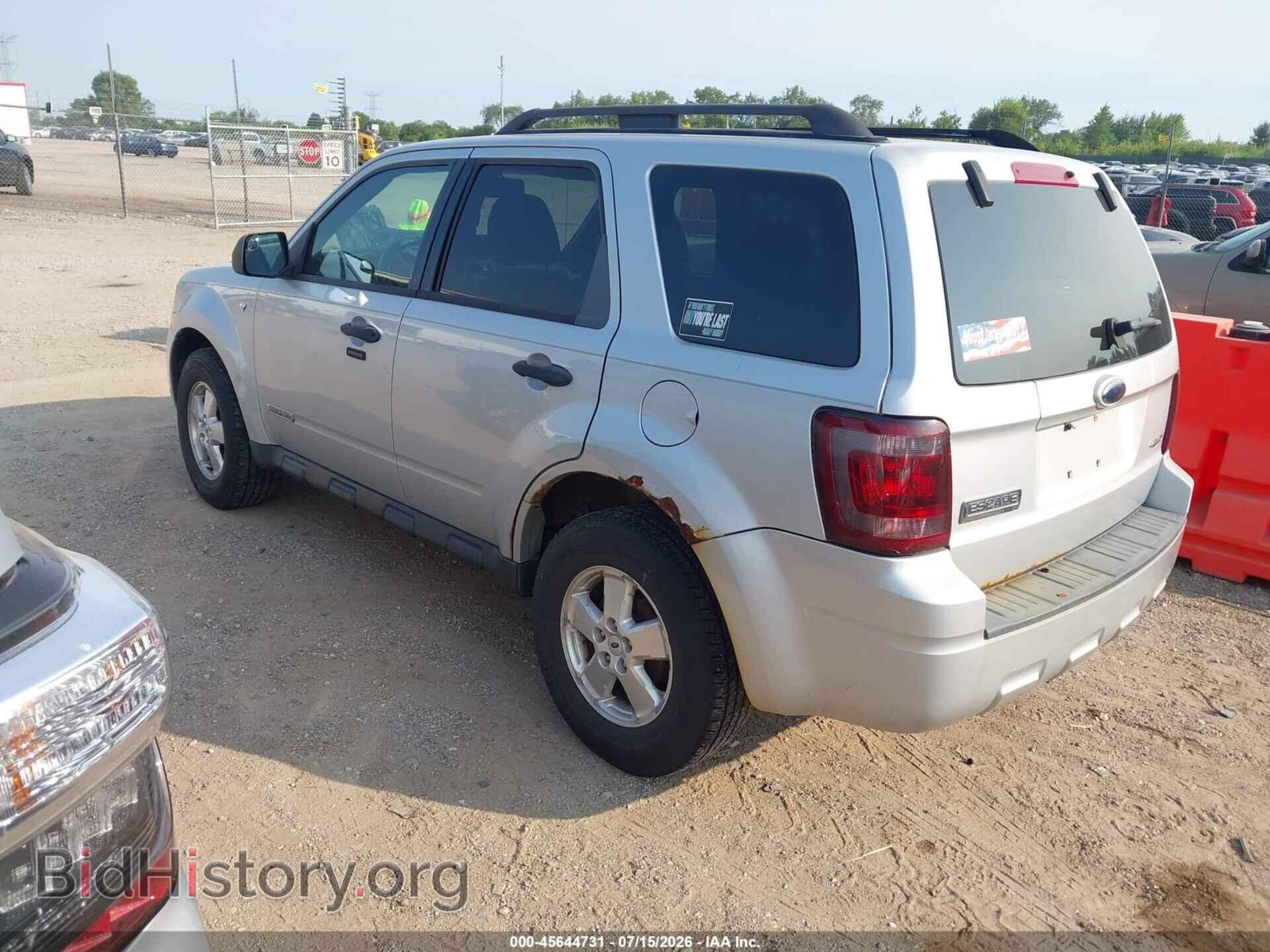 2008 FORD ESCAPE - VIN: 1FMCU93178KE12227 - Фото 3