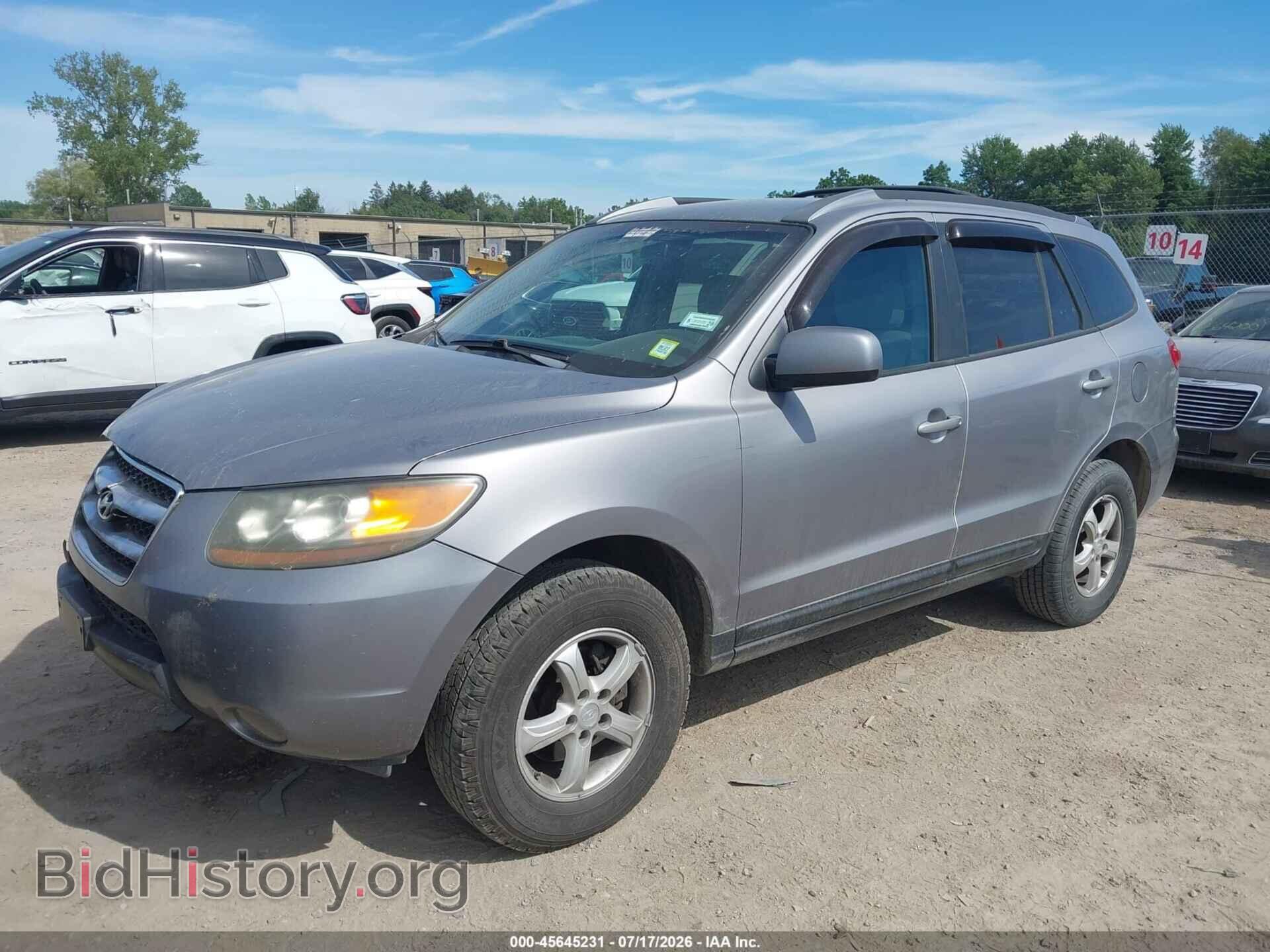 2007 HYUNDAI SANTA FE - VIN: 5NMSG73D57H083382 - Фото 2