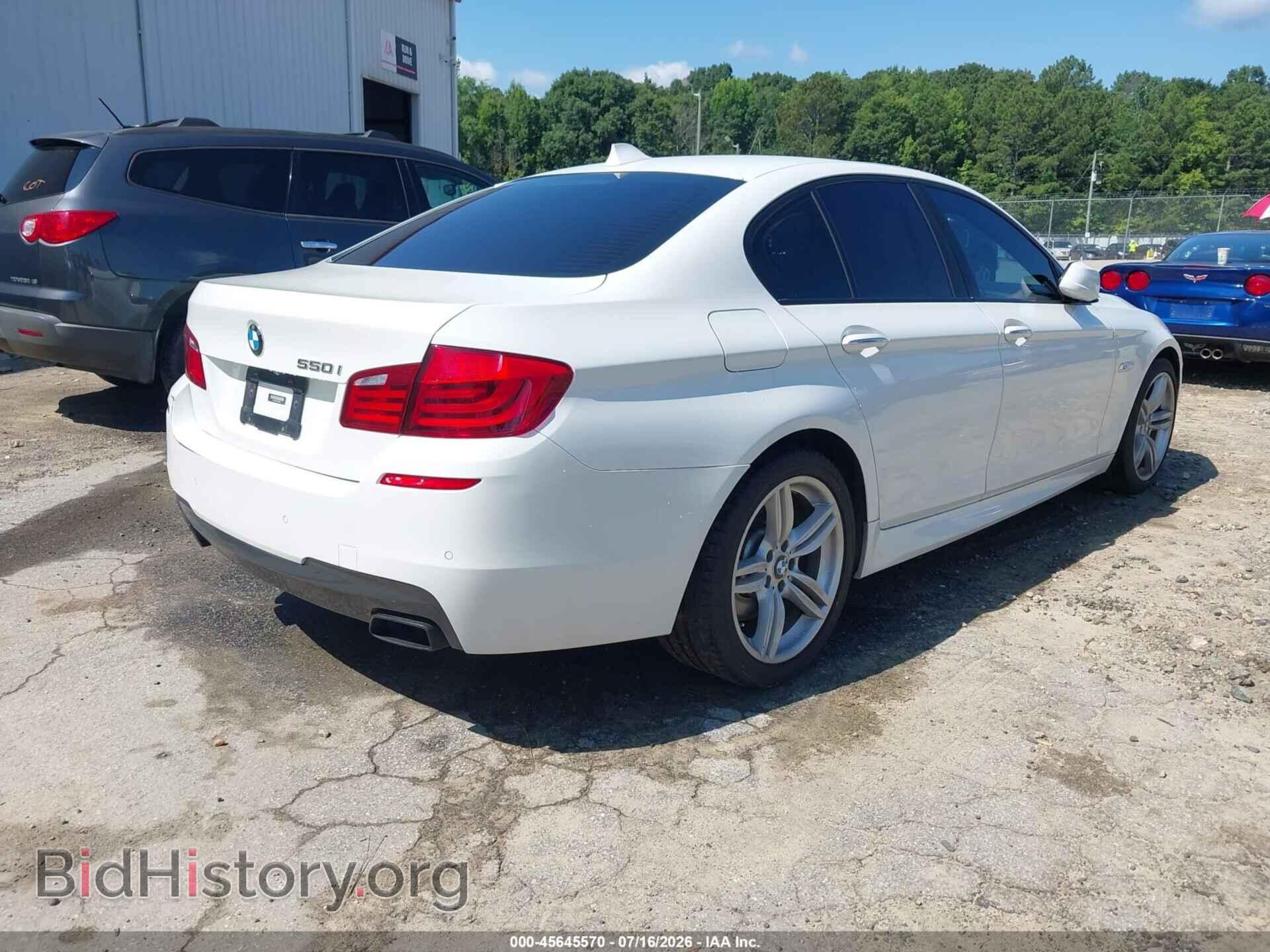2012 BMW 550I - VIN: WBAFR9C57CDV58885 - Фото 4