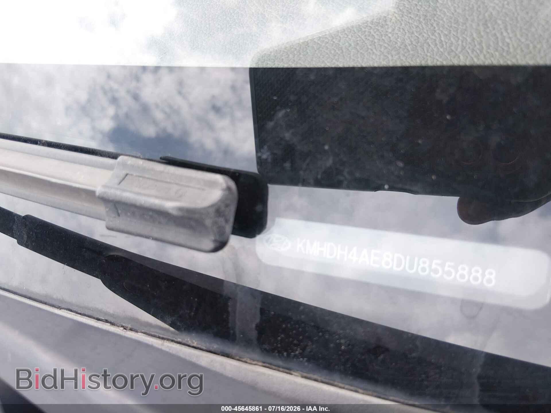 2013 HYUNDAI ELANTRA - VIN: KMHDH4AE8DU855888 - Фото 9