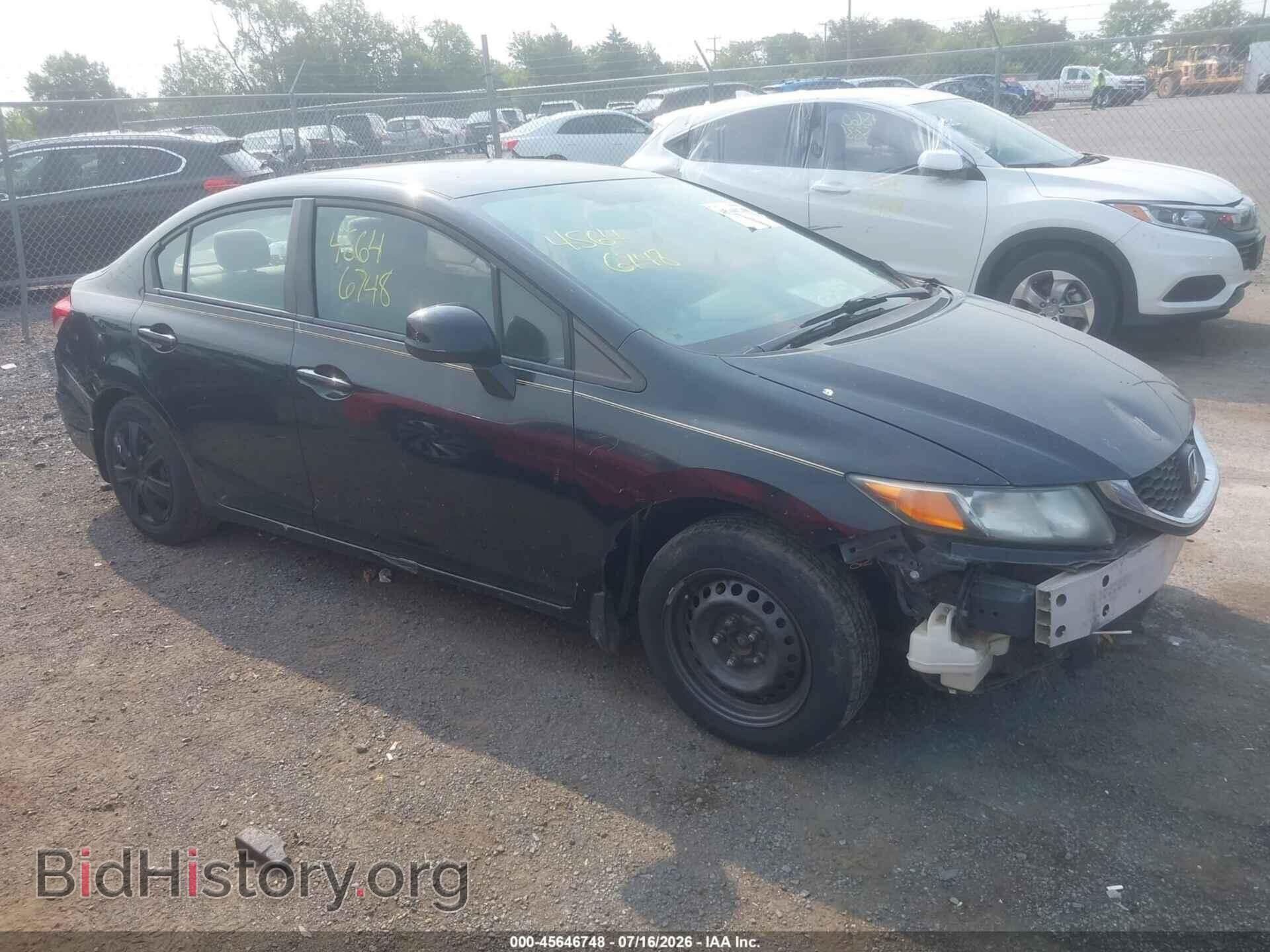 Фотография 19XFB3F59DE010509 - HONDA CIVIC 2013