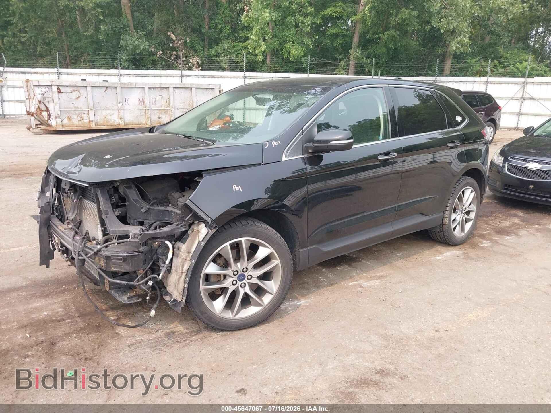 2017 FORD EDGE - VIN: 2FMPK4K81HBB87337 - Фото 2