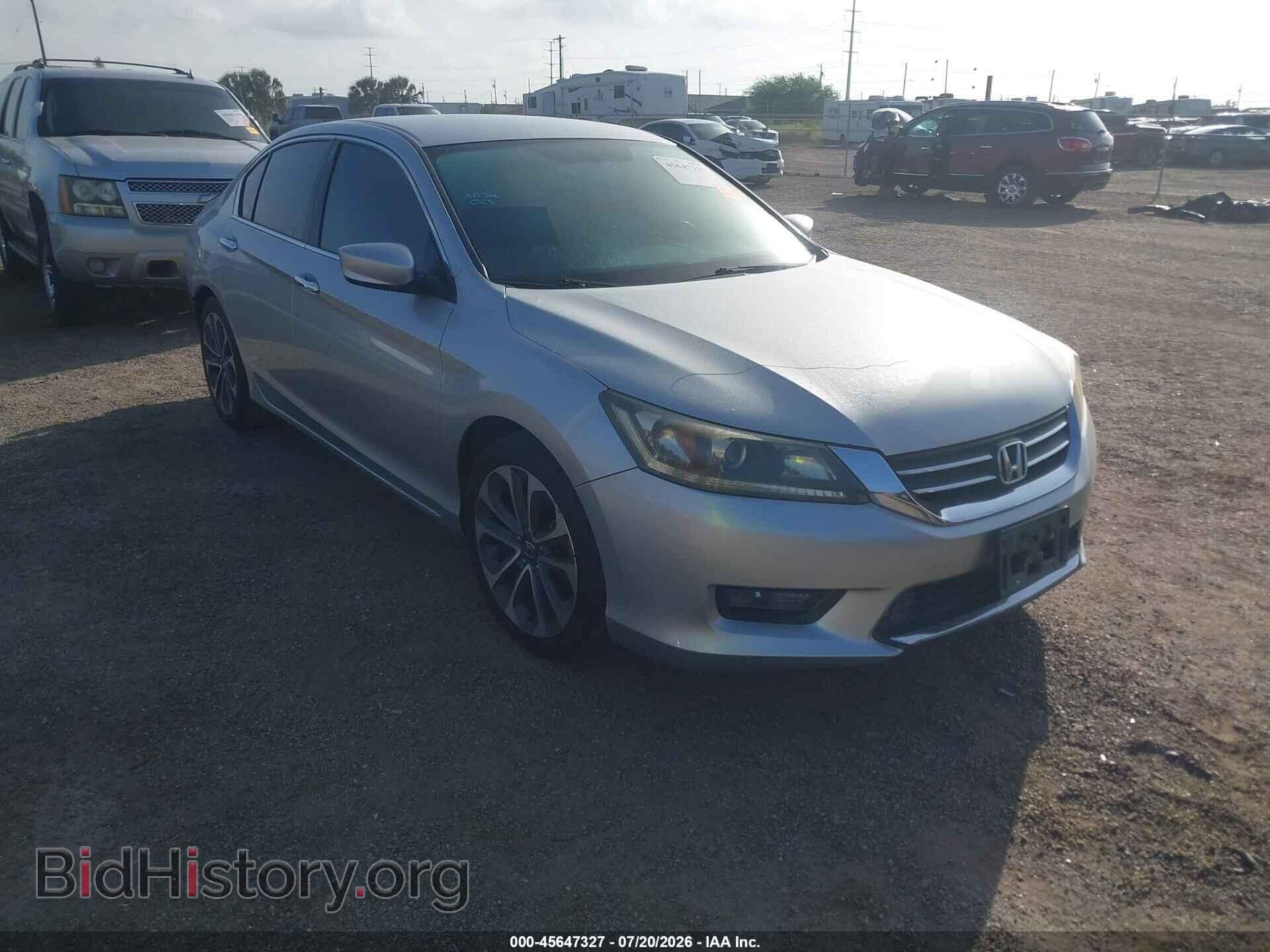 Photo 1HGCR2F56EA136640 - HONDA ACCORD 2014