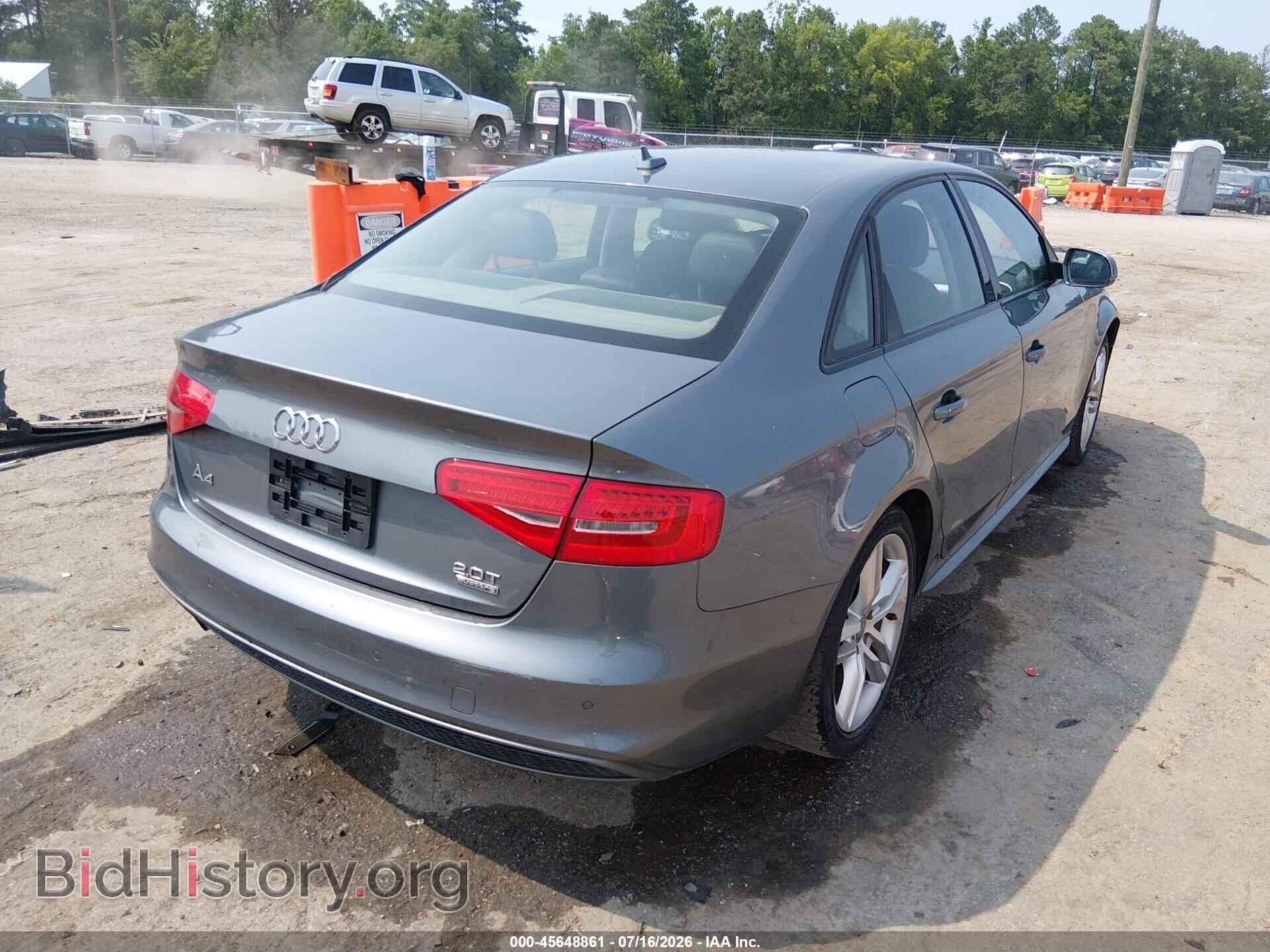 2016 AUDI A4 - VIN: WAUBFAFL3GN011759 - Photo 4