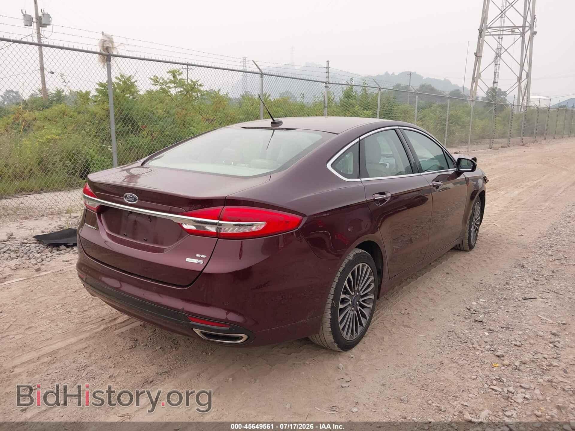 2017 FORD FUSION - VIN: 3FA6P0T95HR226469 - Фото 4