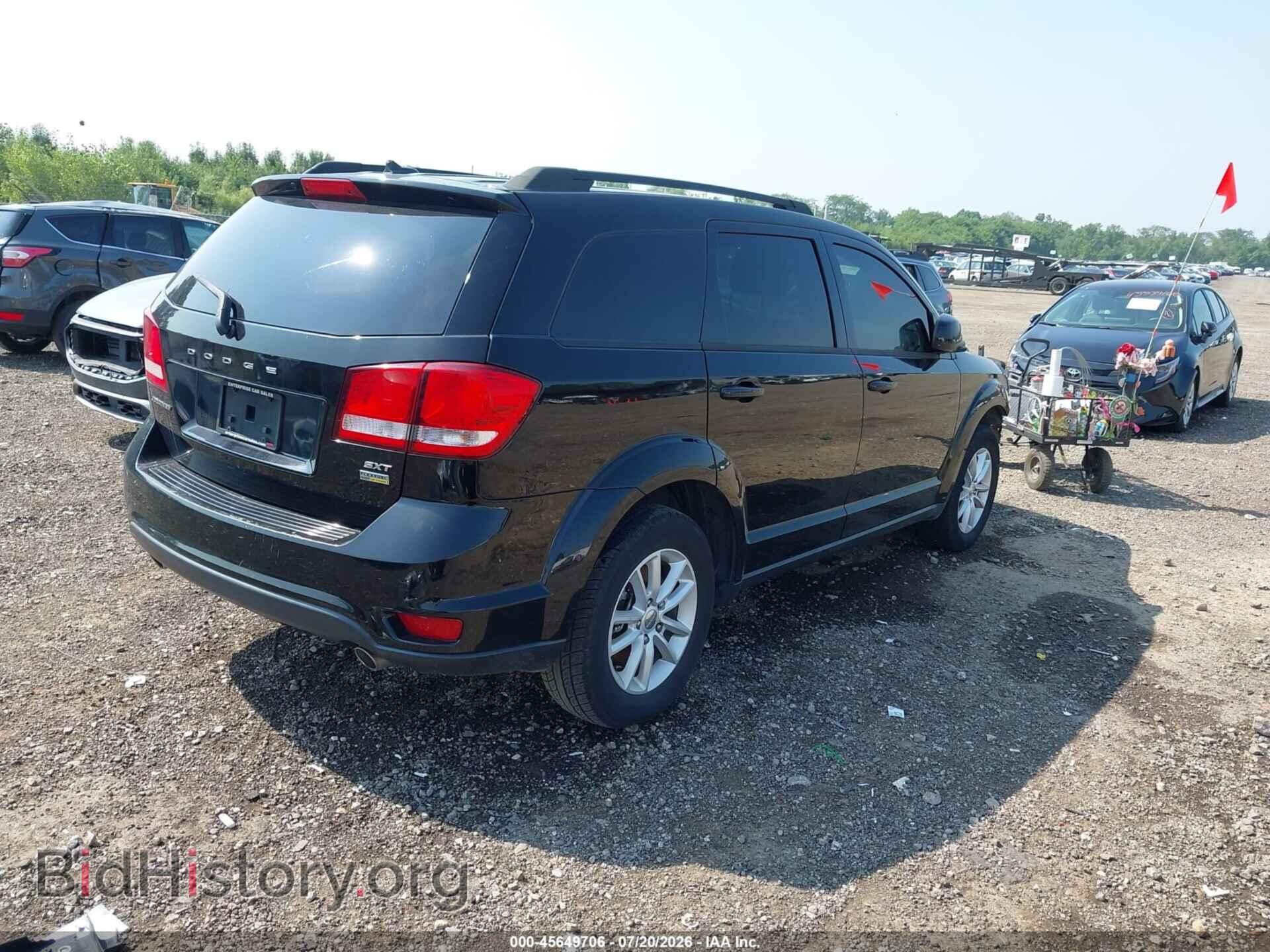 2016 DODGE JOURNEY - VIN: 3C4PDCBG9GT198623 - Фото 4
