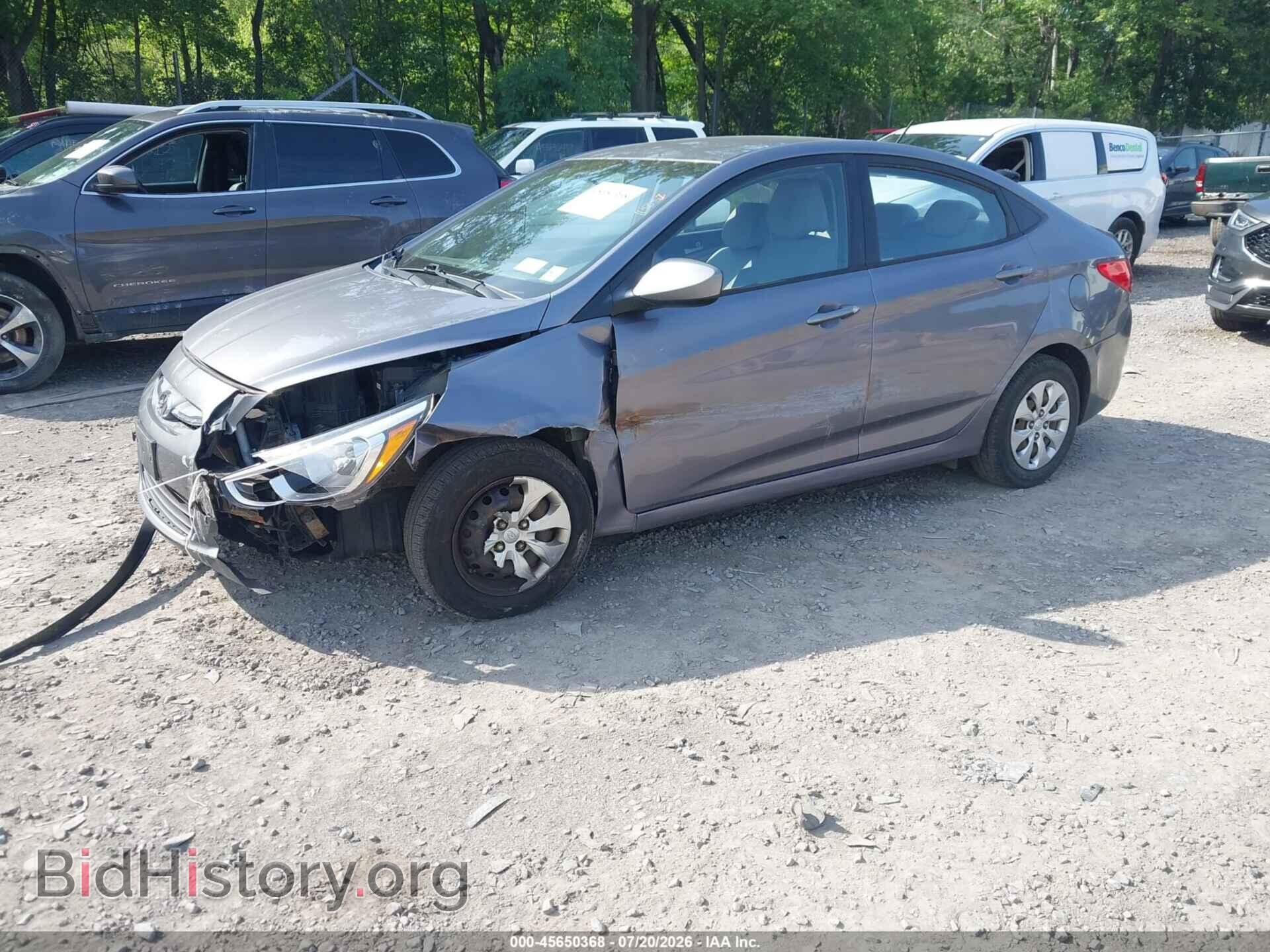 2015 HYUNDAI ACCENT - VIN: KMHCT4AE0FU930175 - Фото 2