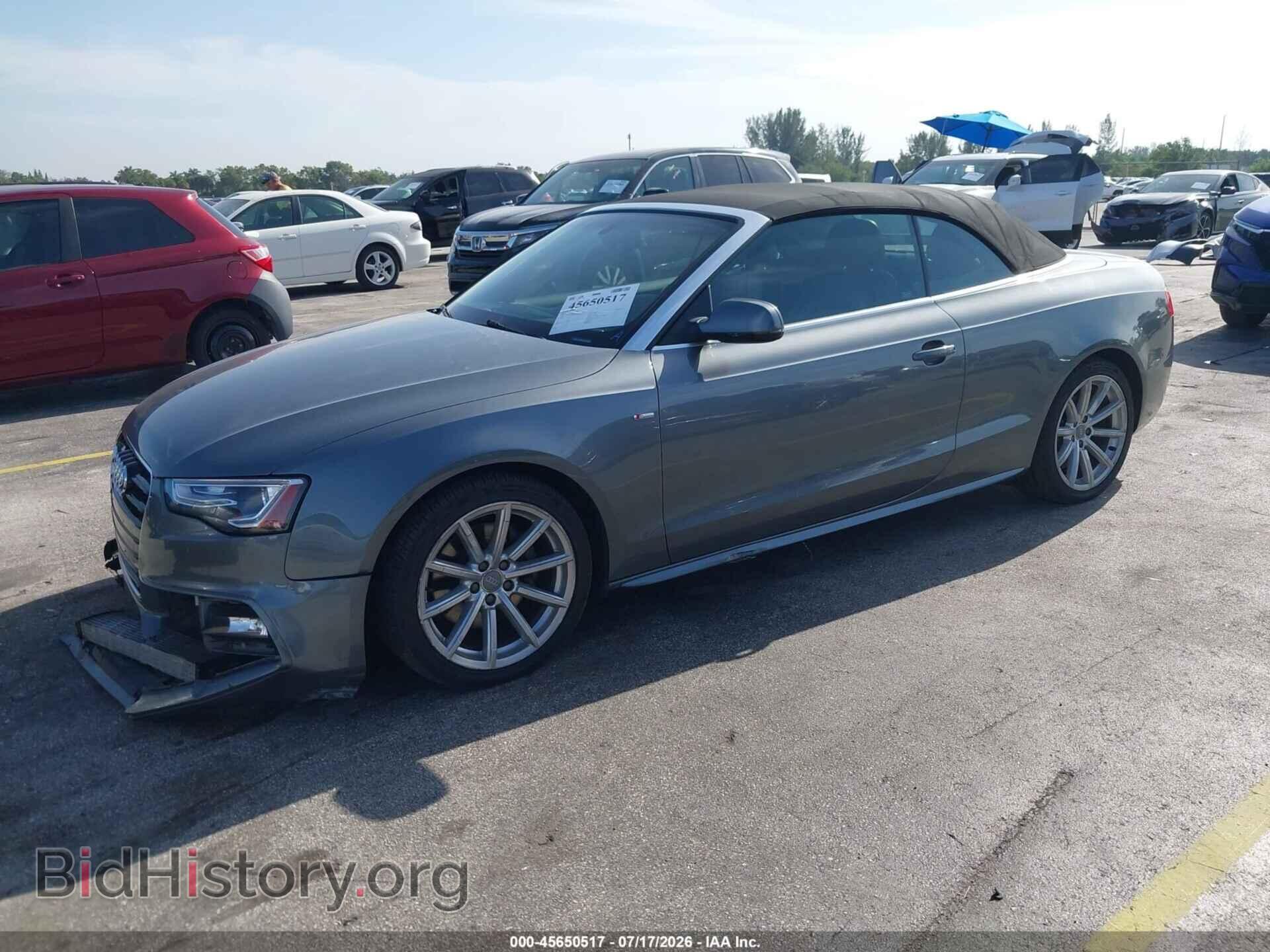 2015 AUDI A5 - VIN: WAUMFAFH3FN001610 - Фото 2
