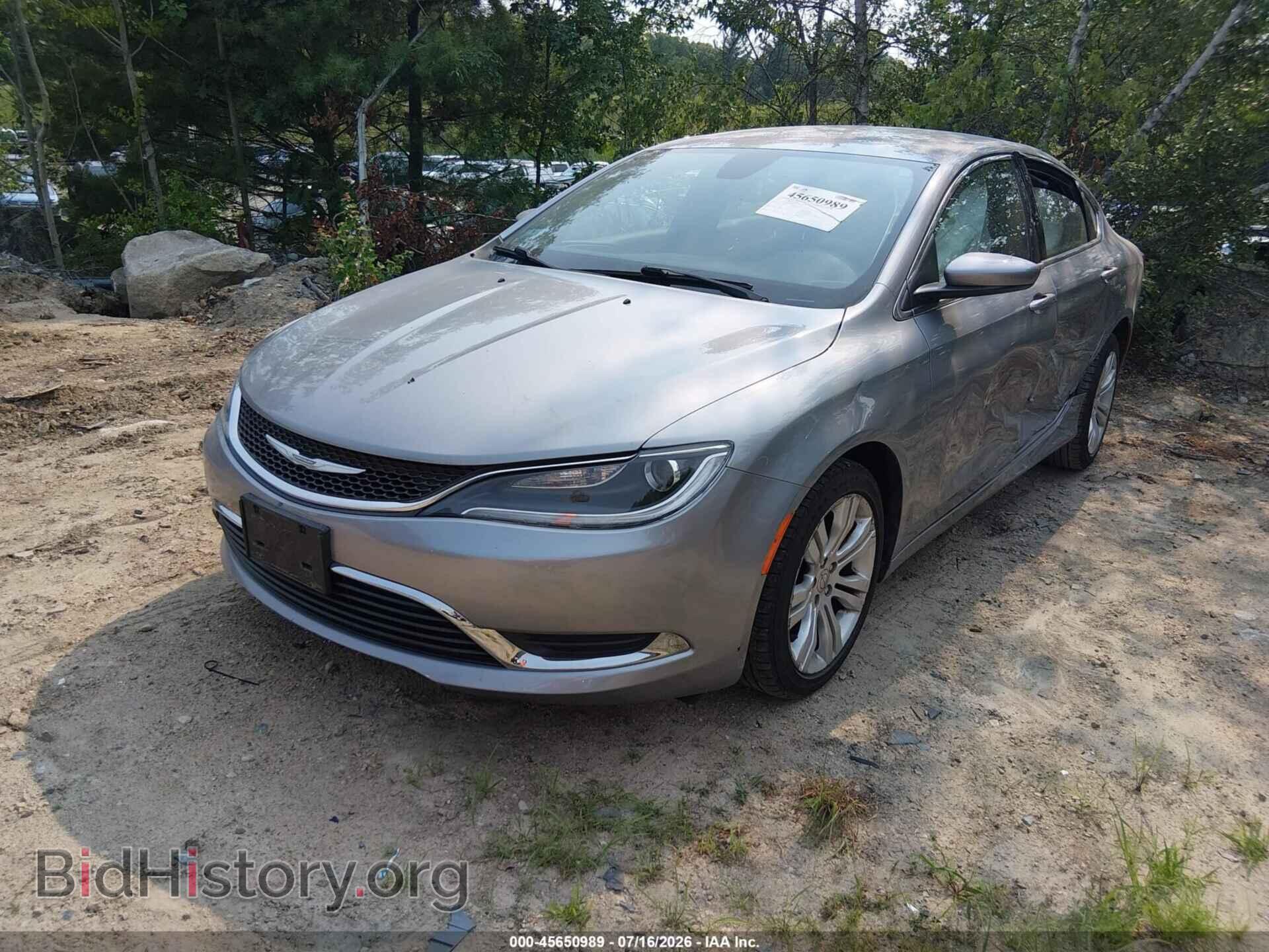 2015 CHRYSLER 200 - VIN: 1C3CCCABXFN753170 - Фото 2